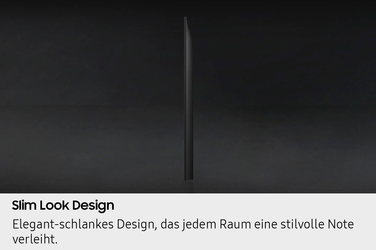 Samsung LED-Fernseher »GU43U7099FU« 108 cm/43 Smart-TV Crystal UHD, Q-Symphony, Dolby Surround Sound, Triple Tuner, Smart-Hub