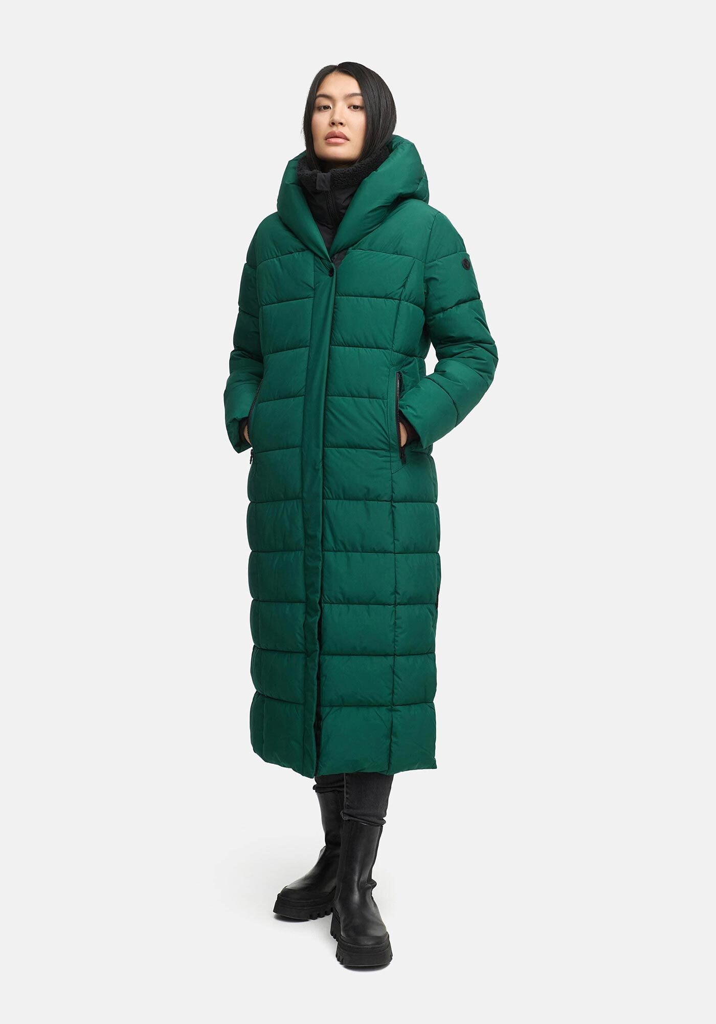 Marikoo Winterjacke »Marikoo Pakoraa 16 Steppmantel N088«