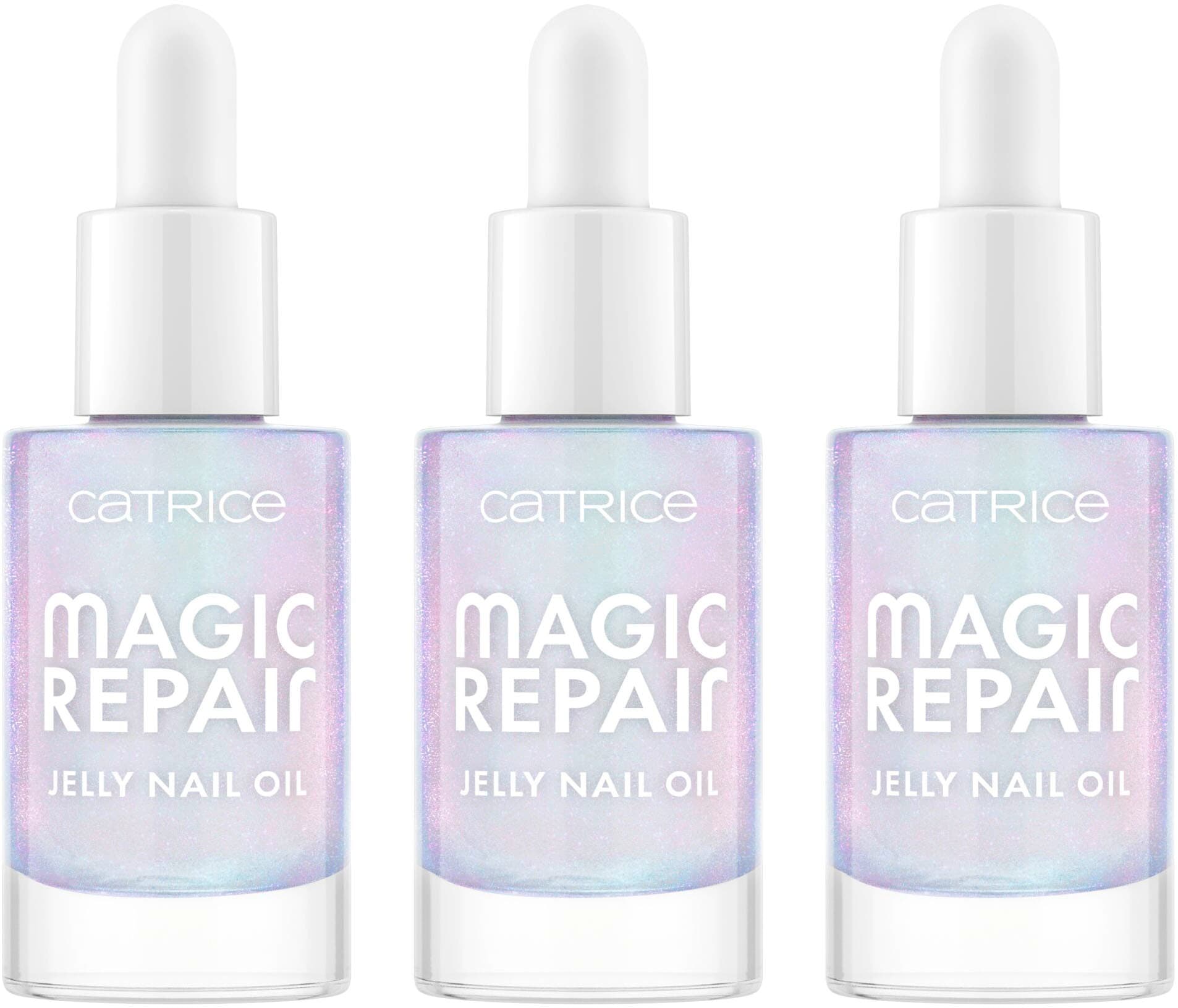 Catrice Nagelpflegeöl »Magic Repair Jelly Nail Oil«, (Set, 3 tlg.)