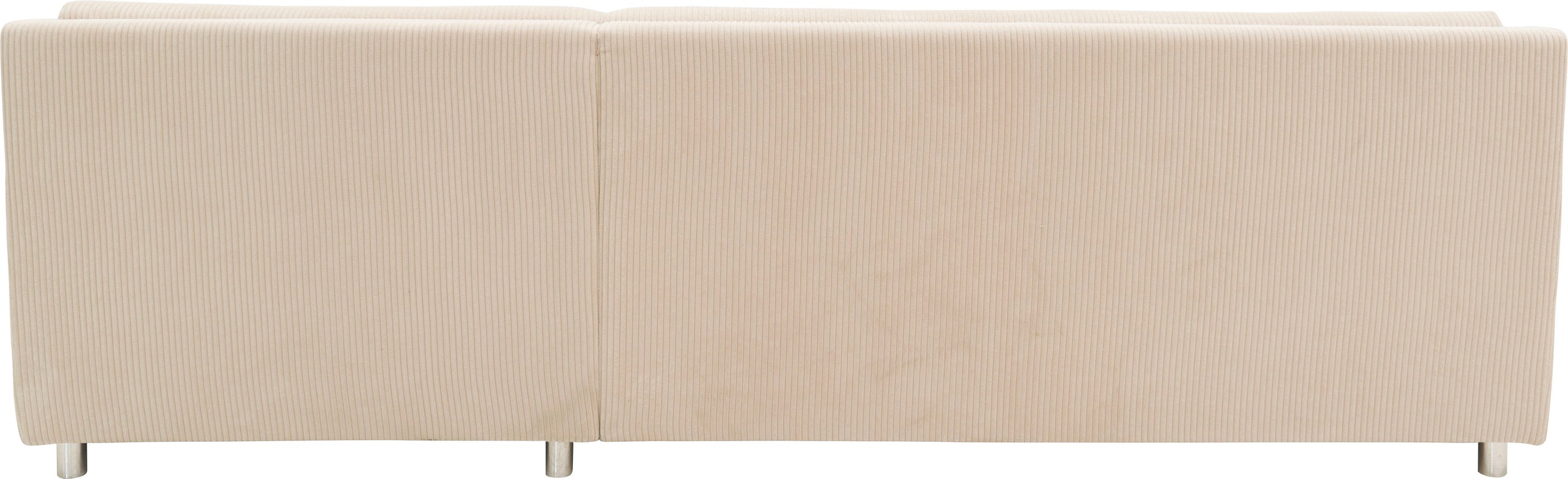 DOMO collection Ecksofa Treviso, wahlweise mit Bettfunktion, incl. Zierkissen