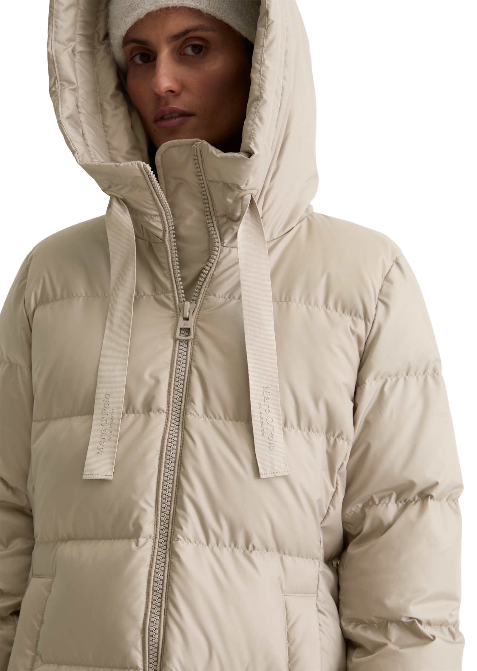 Marc O'Polo Daunenmantel mit hochwertiger Verarbeitung und vielen Details