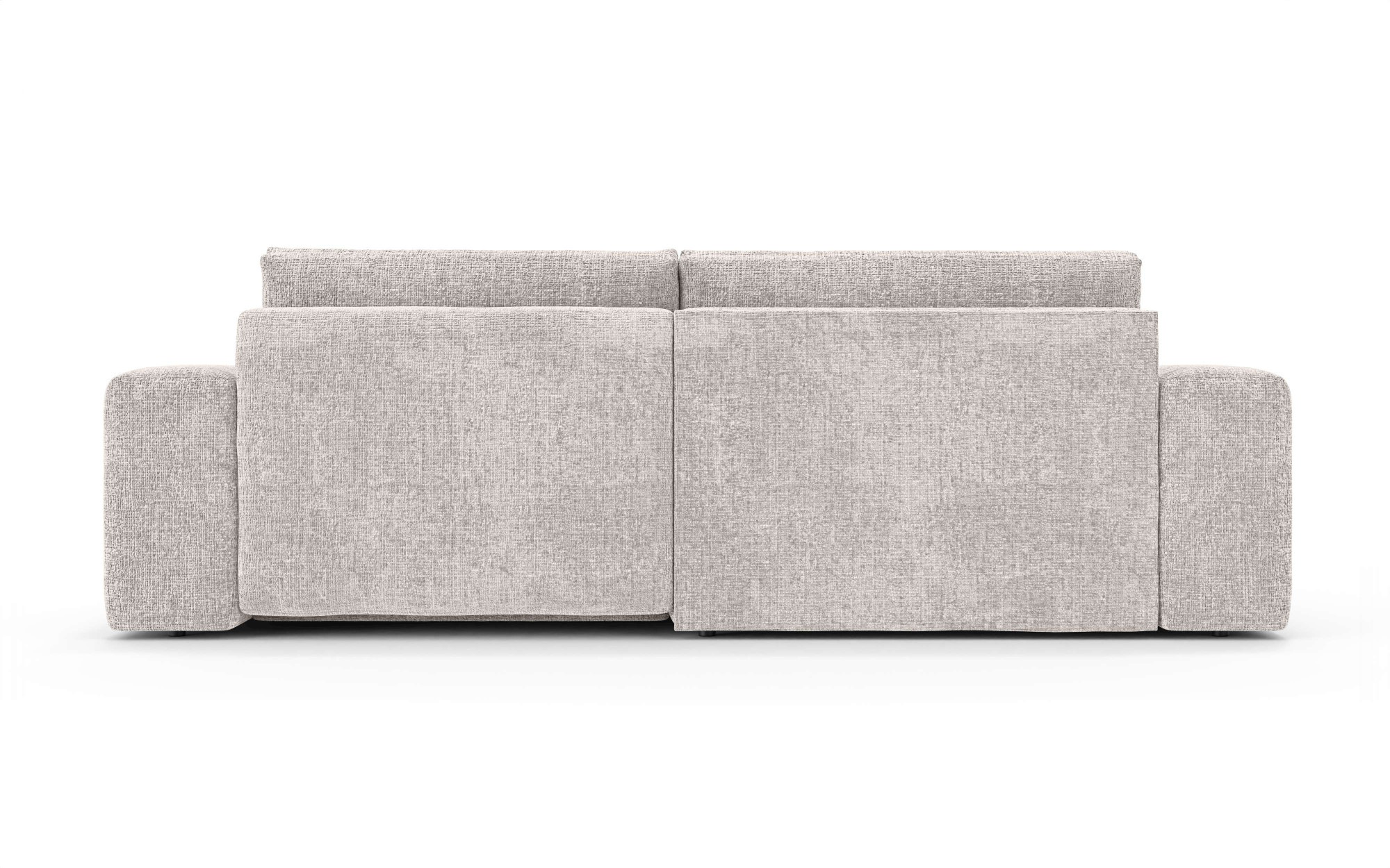 OTTO home Ecksofa »MATTS Schlafsofa mit Bettkasten, Maße B/T/H: 265/159/89 cm«, L-Form mit Recamiere rechts oder links, hoher Sitzkomfort