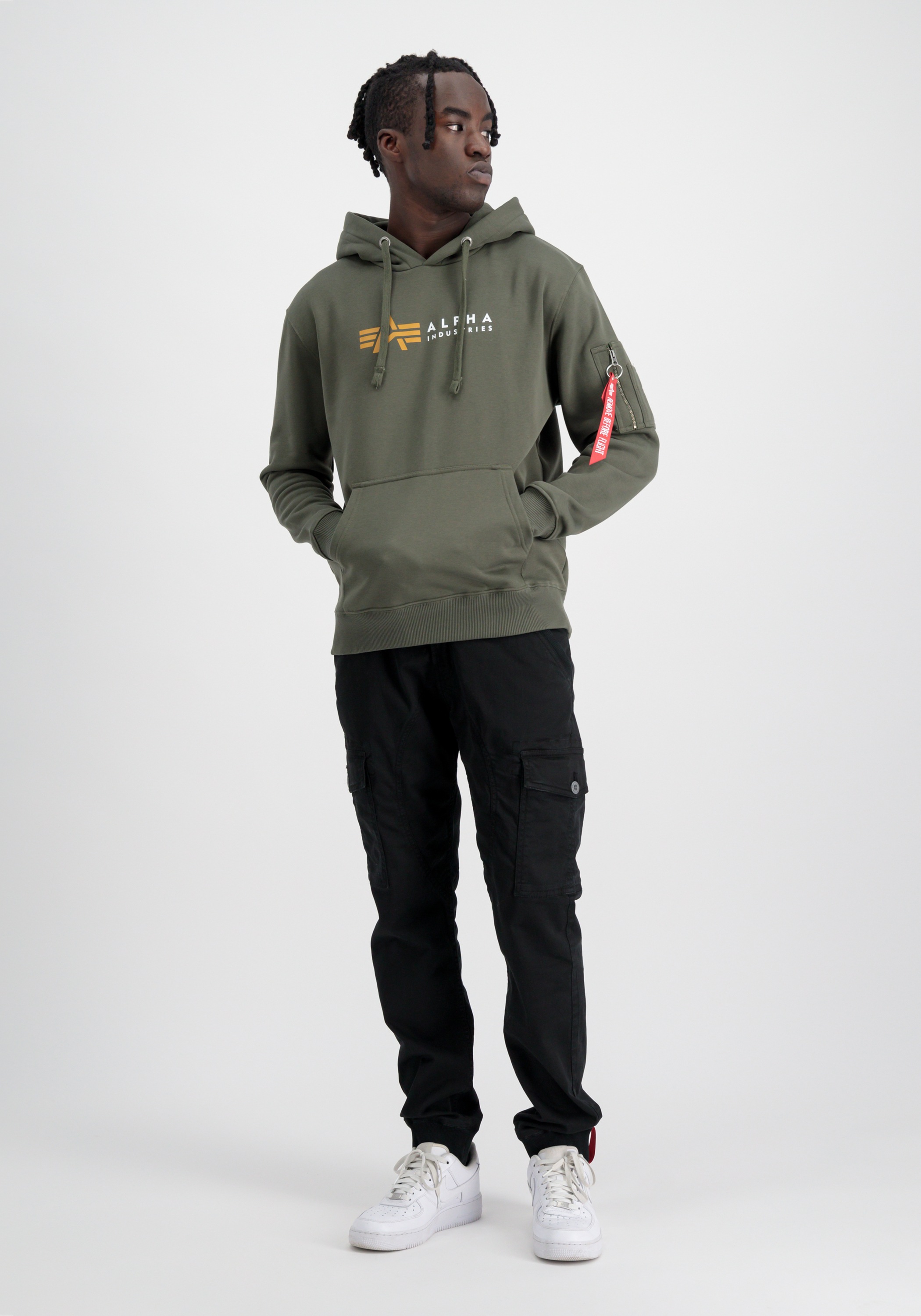 Alpha Industries Hoodie »Alpha Industries Men - Hoodies Alpha Label Hoodie«