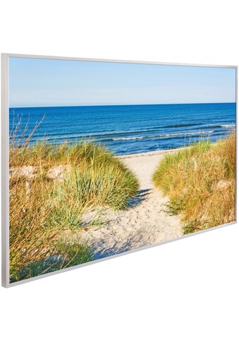 Papermoon Infrarotheizung »Dünen Strandweg«, Aluminium, 600 W, 100x60 cm, mit Rahmen kaufen