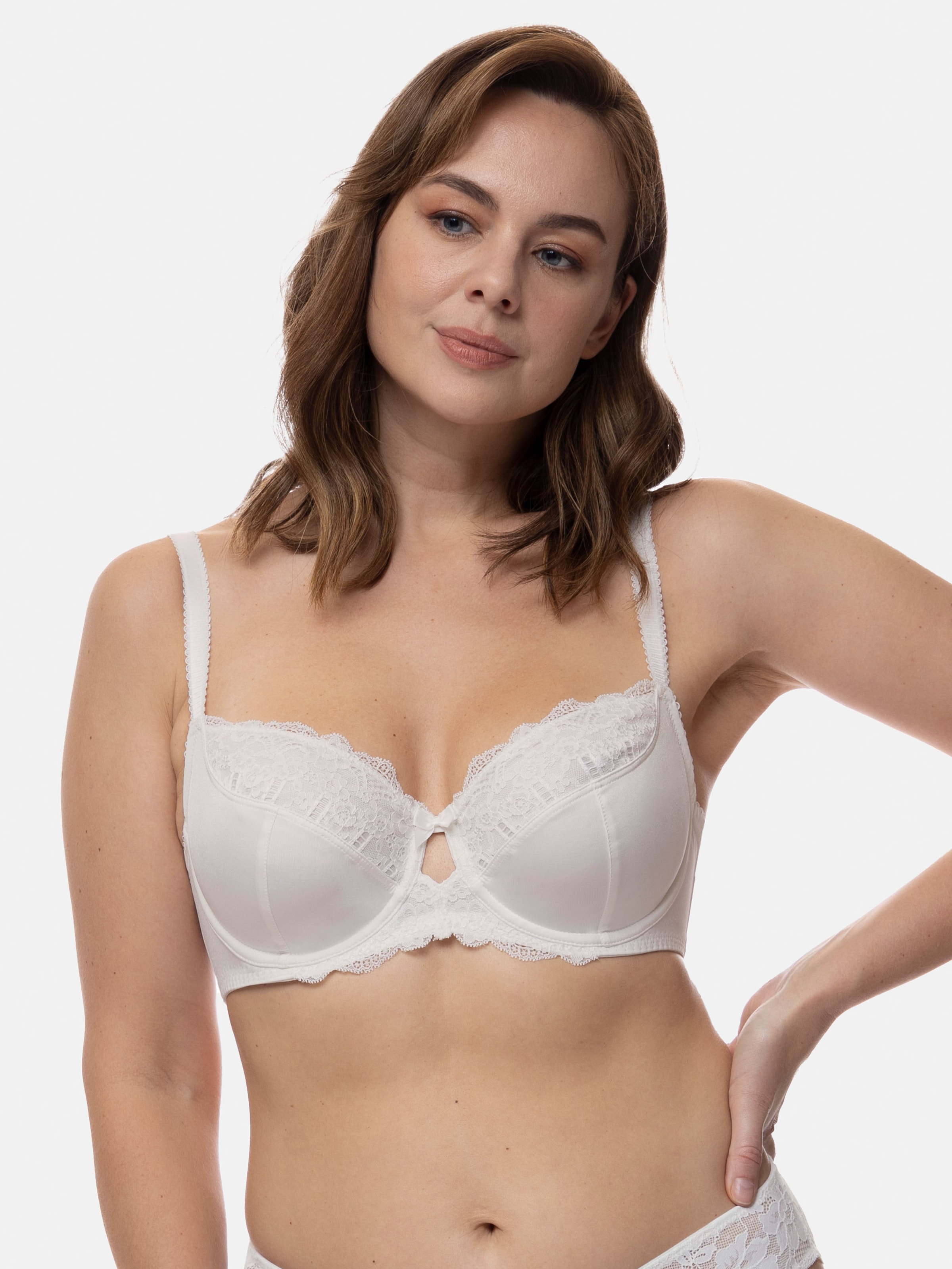 Dorina Bügel-BH »Celine« mit Spitzendetails, verstellbare Träger