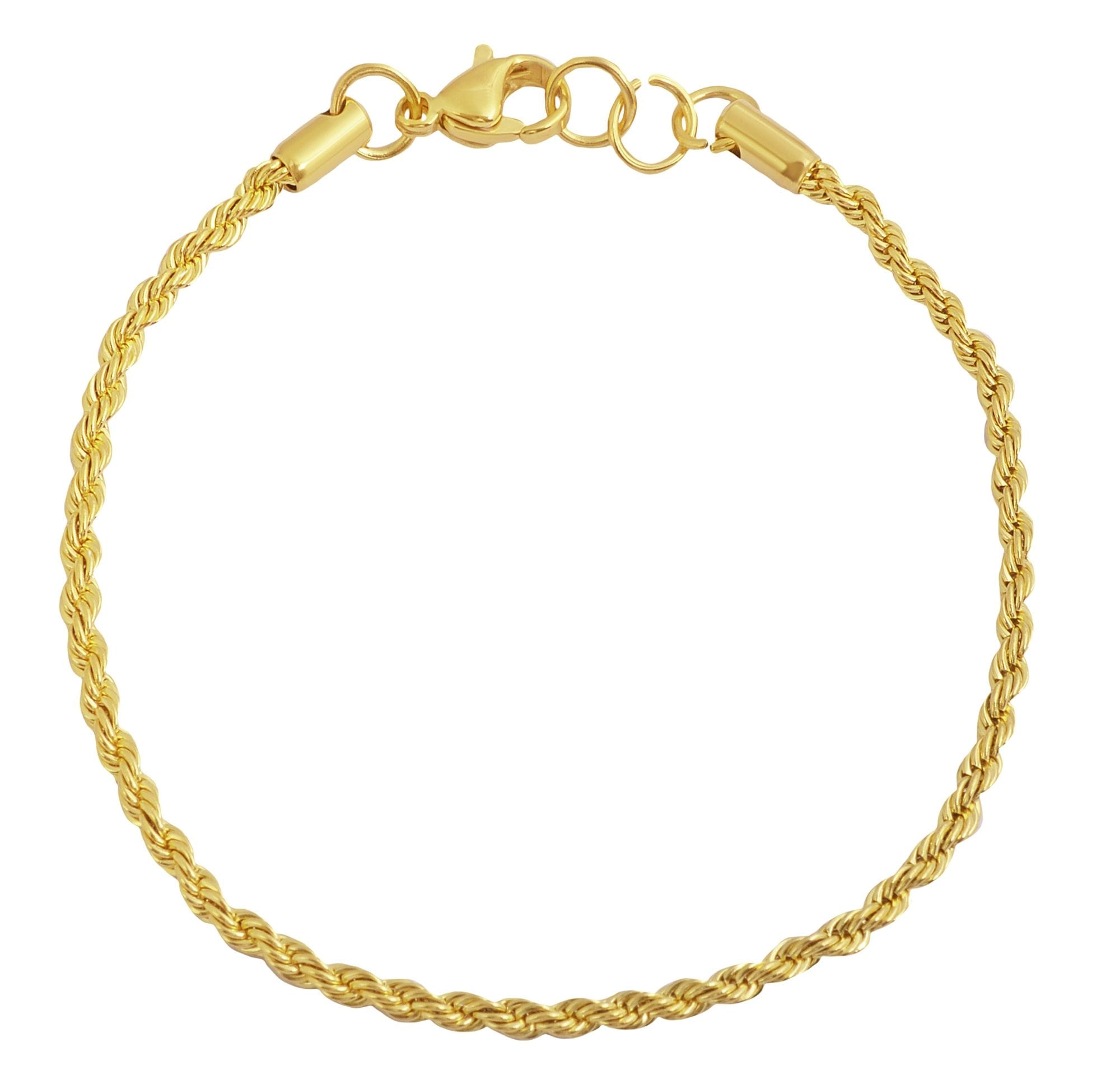 Adelia´s Armband »Damen Armband aus Edelstahl 18 cm«
