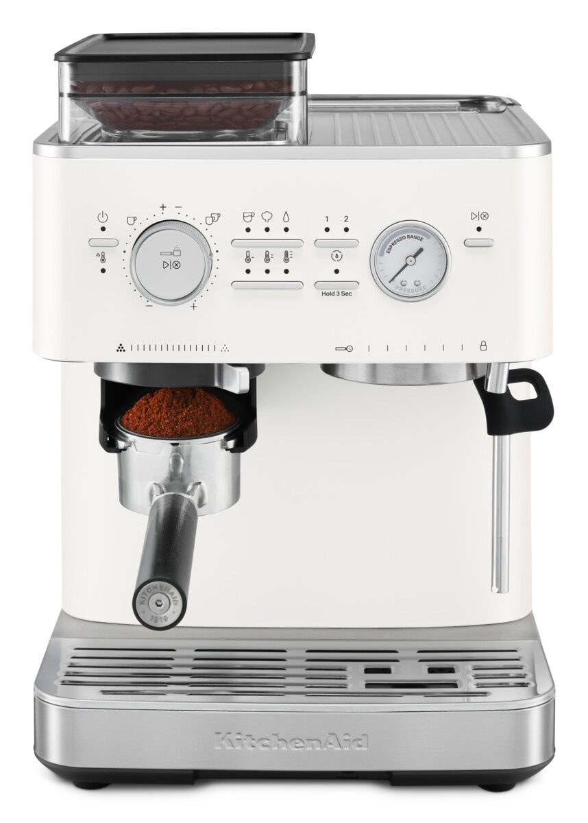 KitchenAid Espressomaschine »5KES6551EBK«, Siebträger mit Mühle