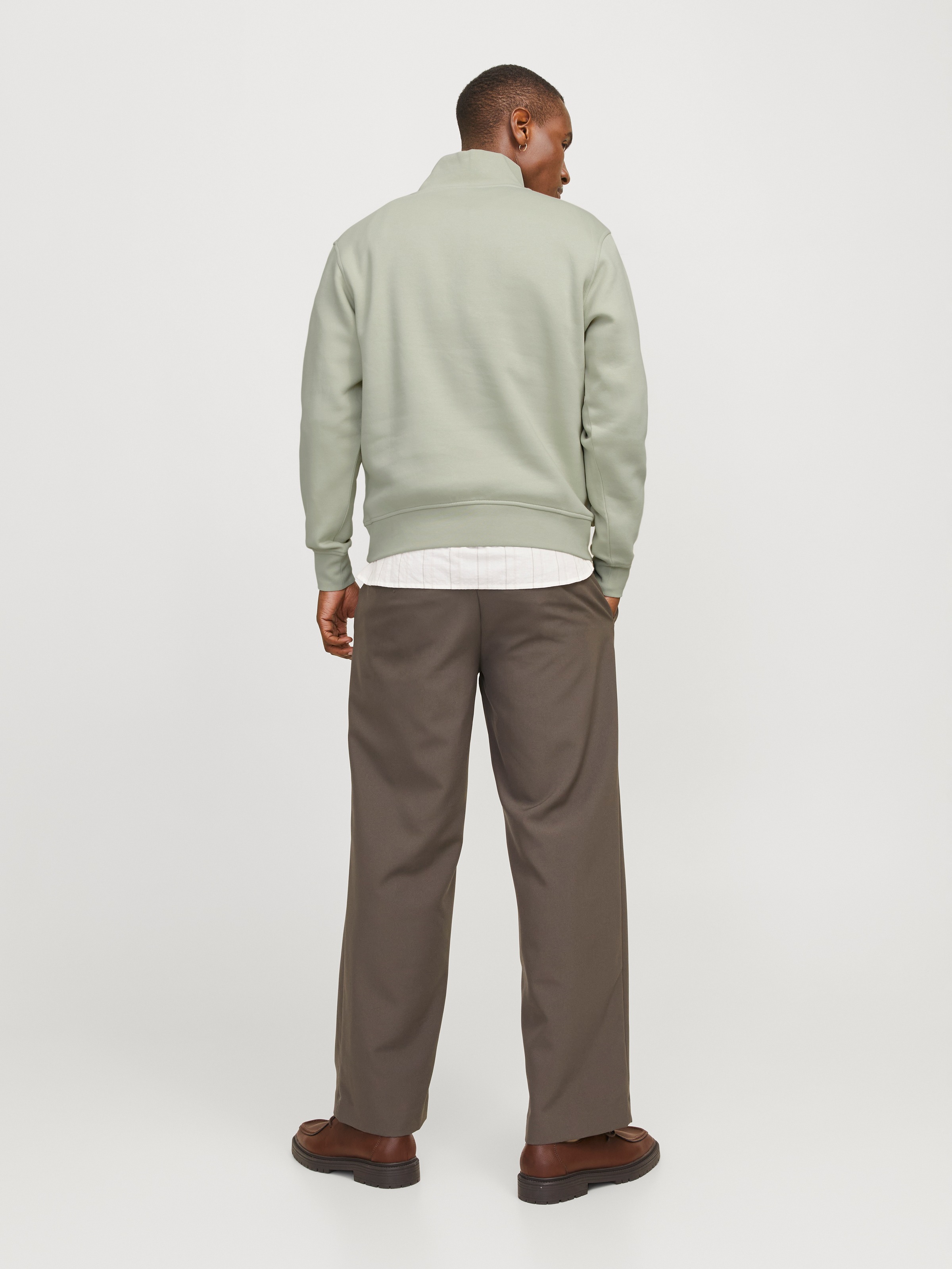 Jack & Jones Sweatshirt »JORVESTERBRO SWEAT QUARTER ZIP HN NOOS«