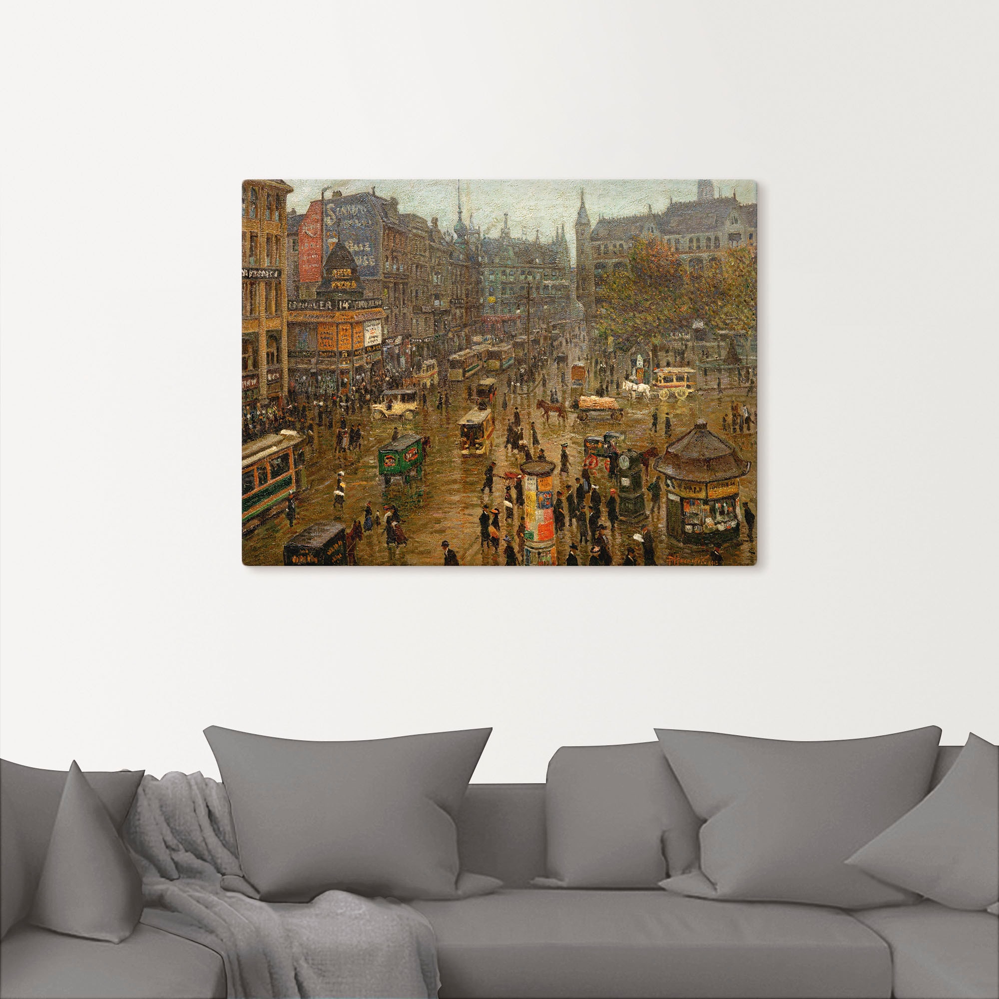 Artland Wandbild »Der Spittelmarkt«, Berlin, (1 St.), als Alubild, Outdoorbild, Leinwandbild in verschied. Größen