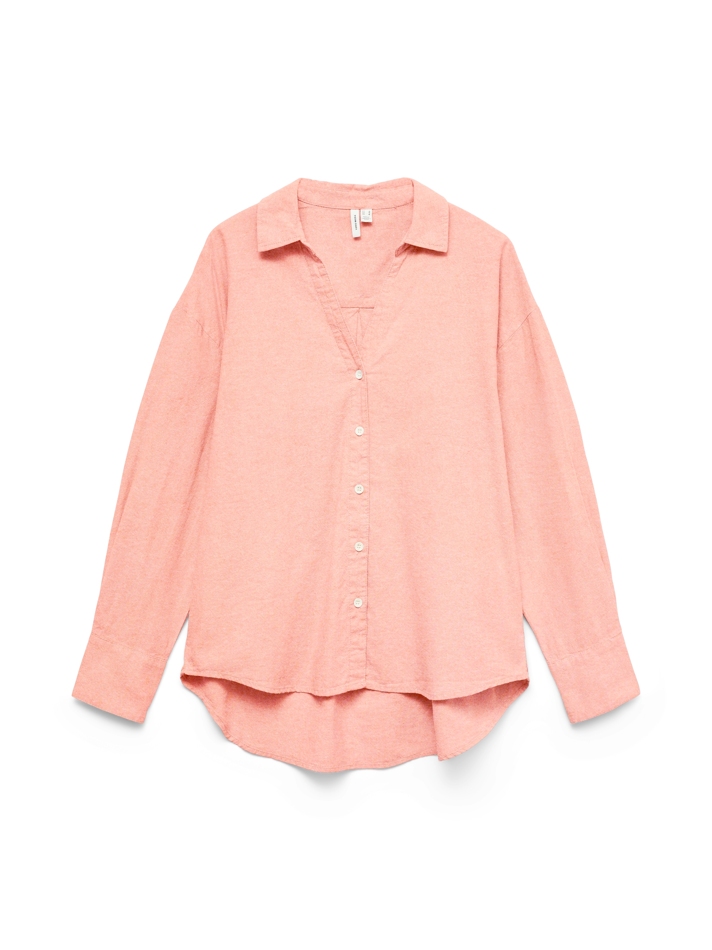 Vero Moda Langarmbluse »VMNORMA LS CHAMBRAY SHIRT« Baumwolle, loose fit