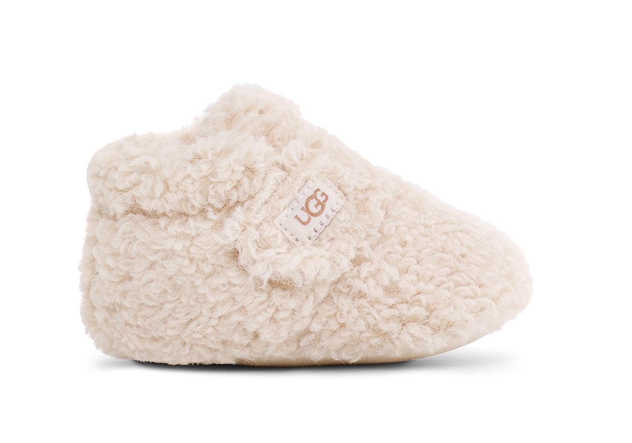 UGG Hausschuh »BIXBEE«  Babyschuh, Krabbelschuh, Hausschuh mit praktischem Klettverschluss