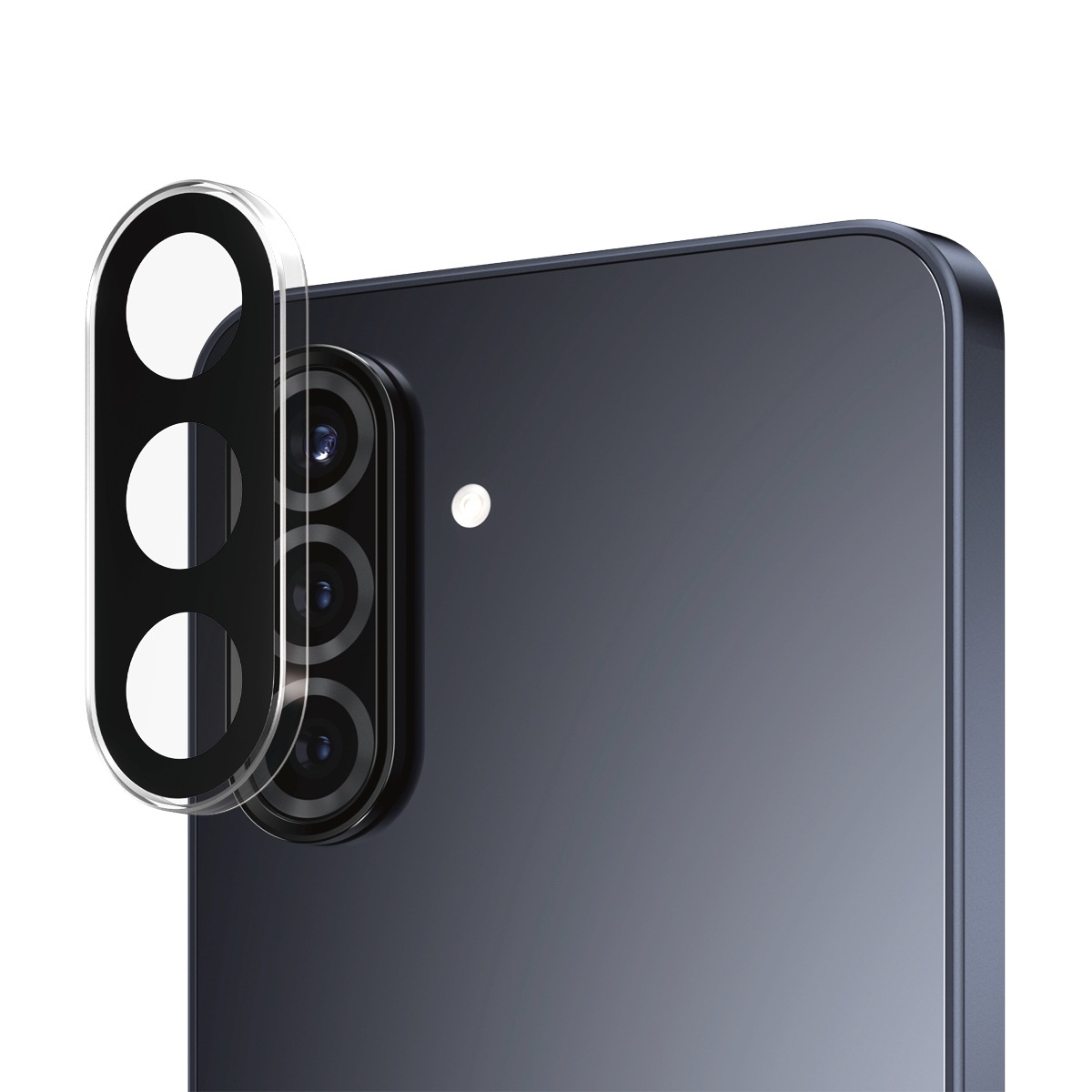 CARE by PanzerGlass Kameraschutzglas »Hoops Camera Lens Protection«, für Samsung Galaxy A56, Kameraschutz, Lens Glas, Linsenschutz, kratz- & stoßfest
