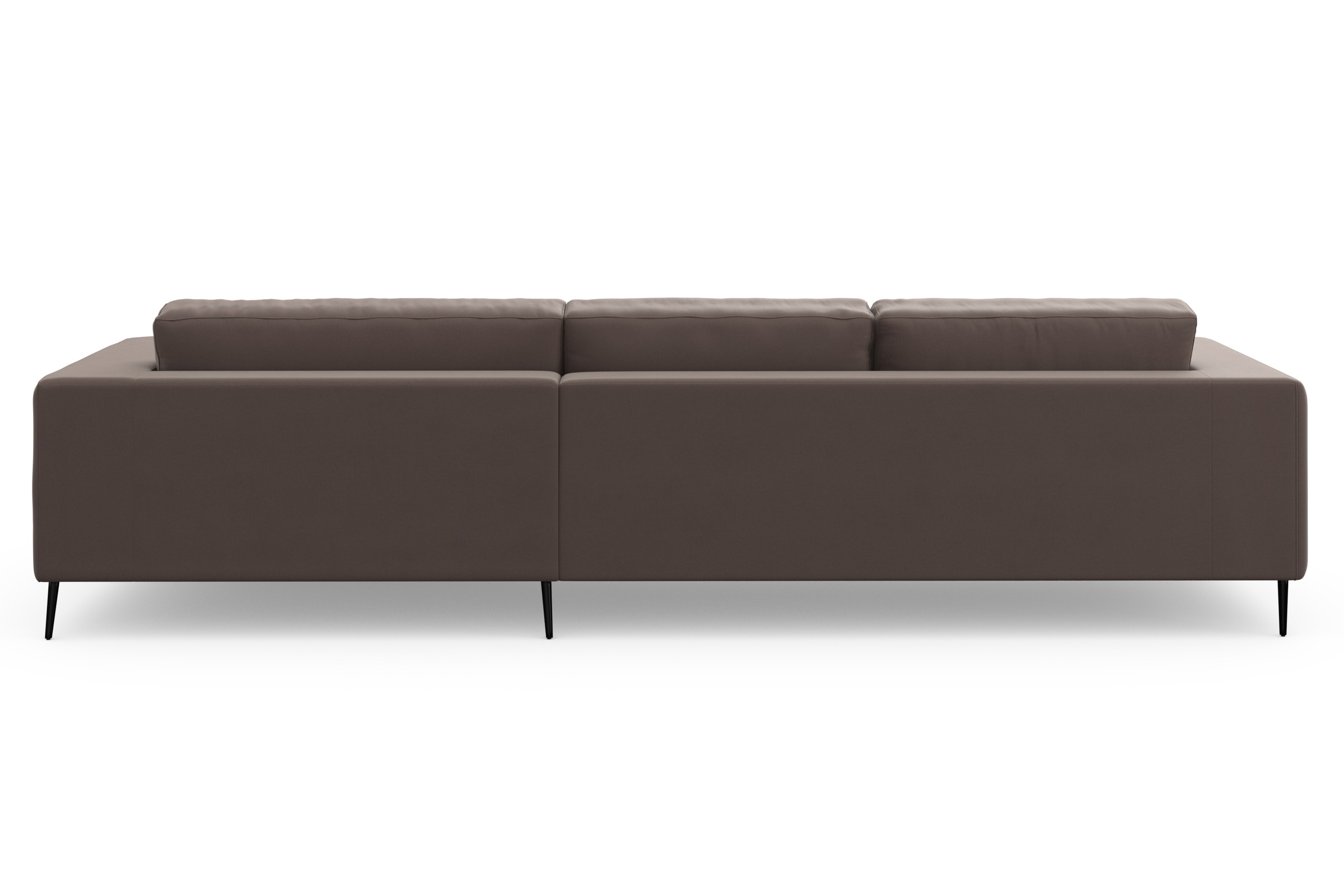 DOMO collection Ecksofa »Modica, zeitlos und elegant, L-Form«, moderne Optik mit extrabreiter Recamiere, auch in Cord