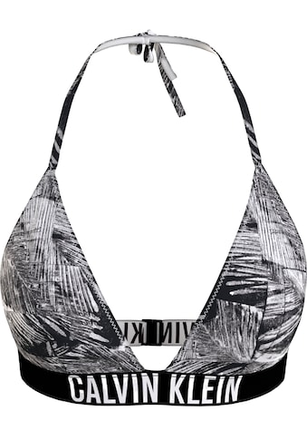 Calvin Klein Swimwear Triangel-Bikini-Top »FIXED TRIANGLE-RP-PRINT«, in gemusteter Optik kaufen
