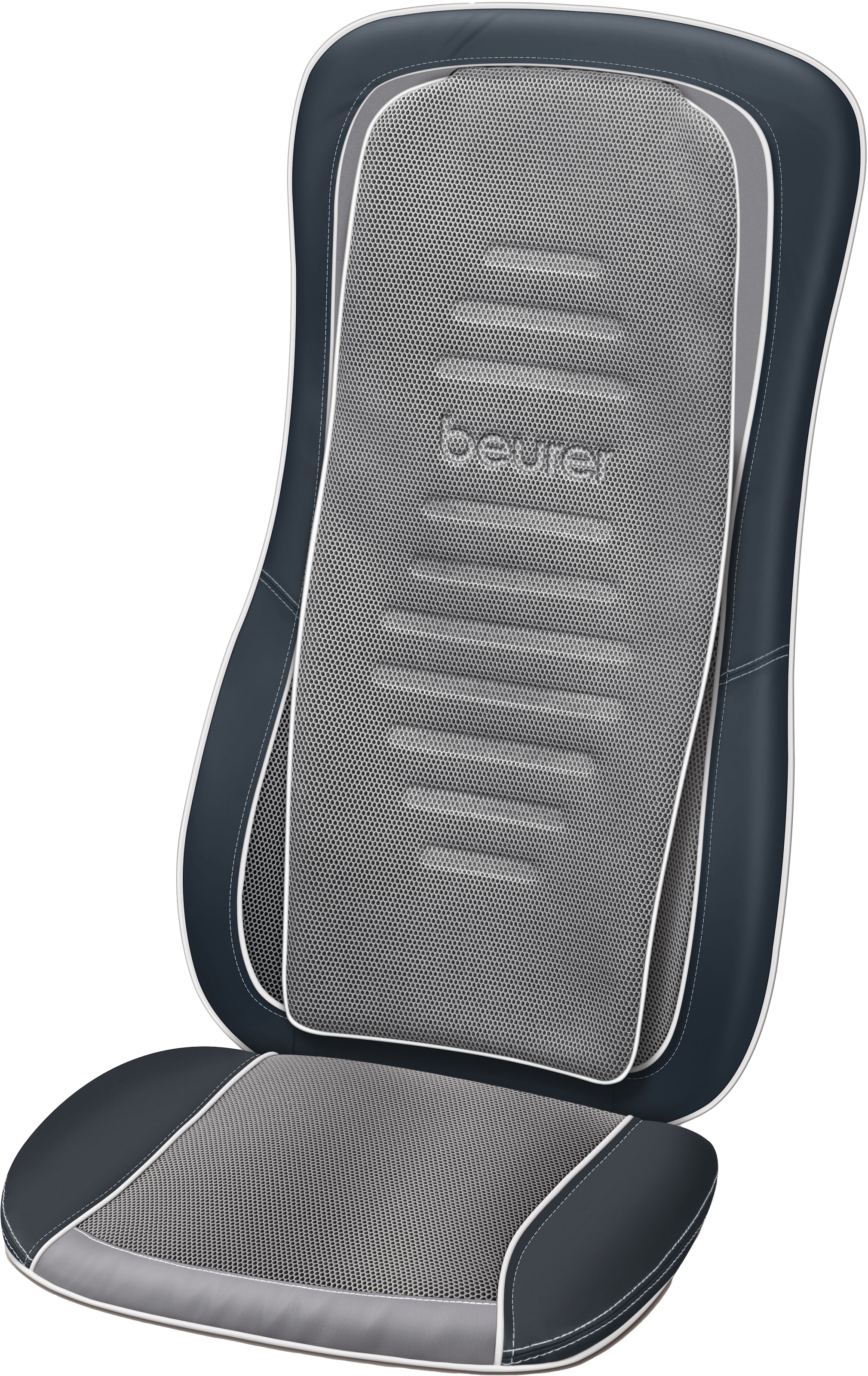 BEURER Massagesitzauflage »MG 315 mit tiefenwirksamer Shiatsu, Rolling und Swing Massage«, Wohltuende Massage für Nacken und Rücken, mit Licht- und Wärmefunktion