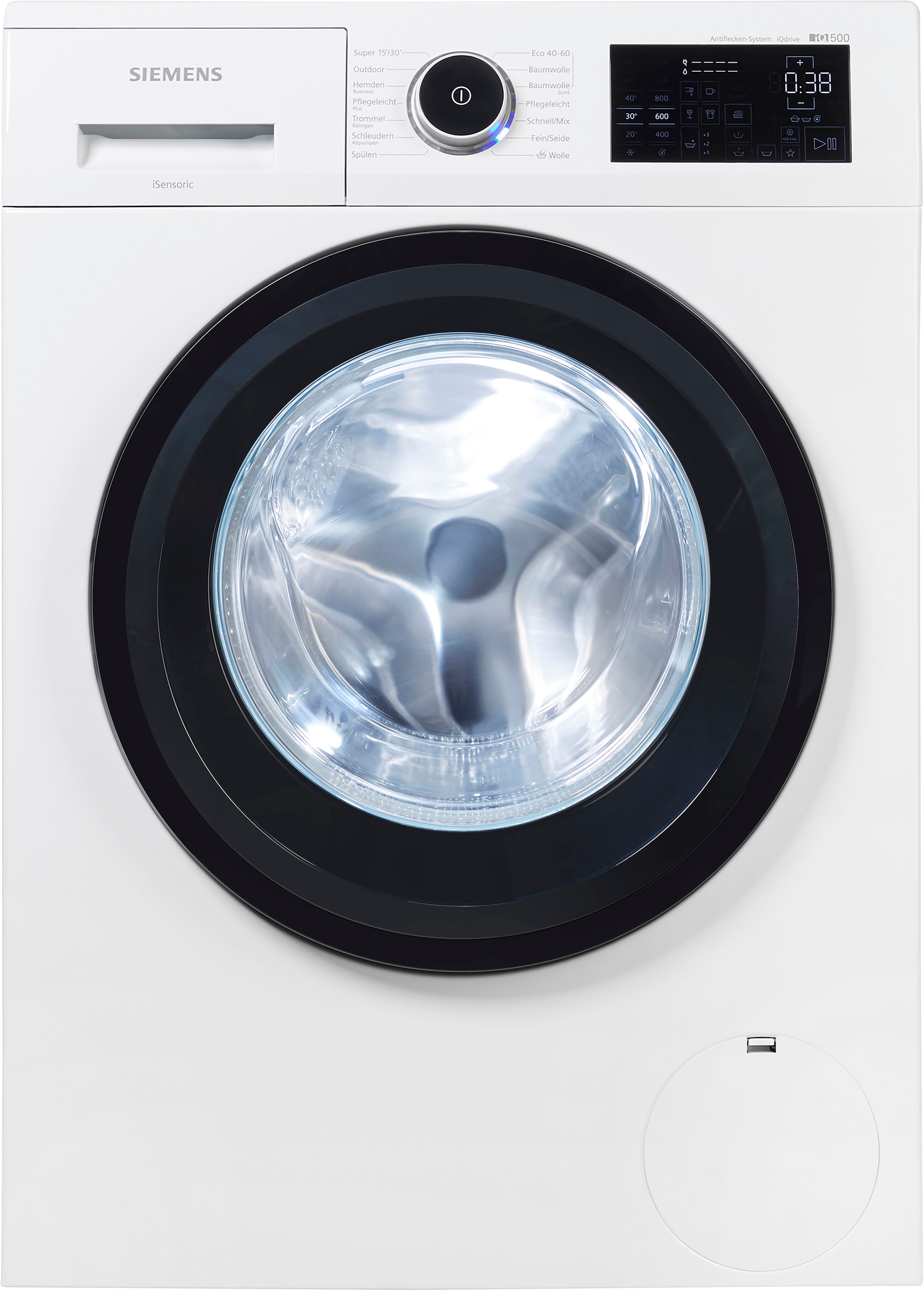 SIEMENS Waschmaschine »WM14URECO«, iQ500, WM14URECO, bei 1400 9 kg, U/min OTTO