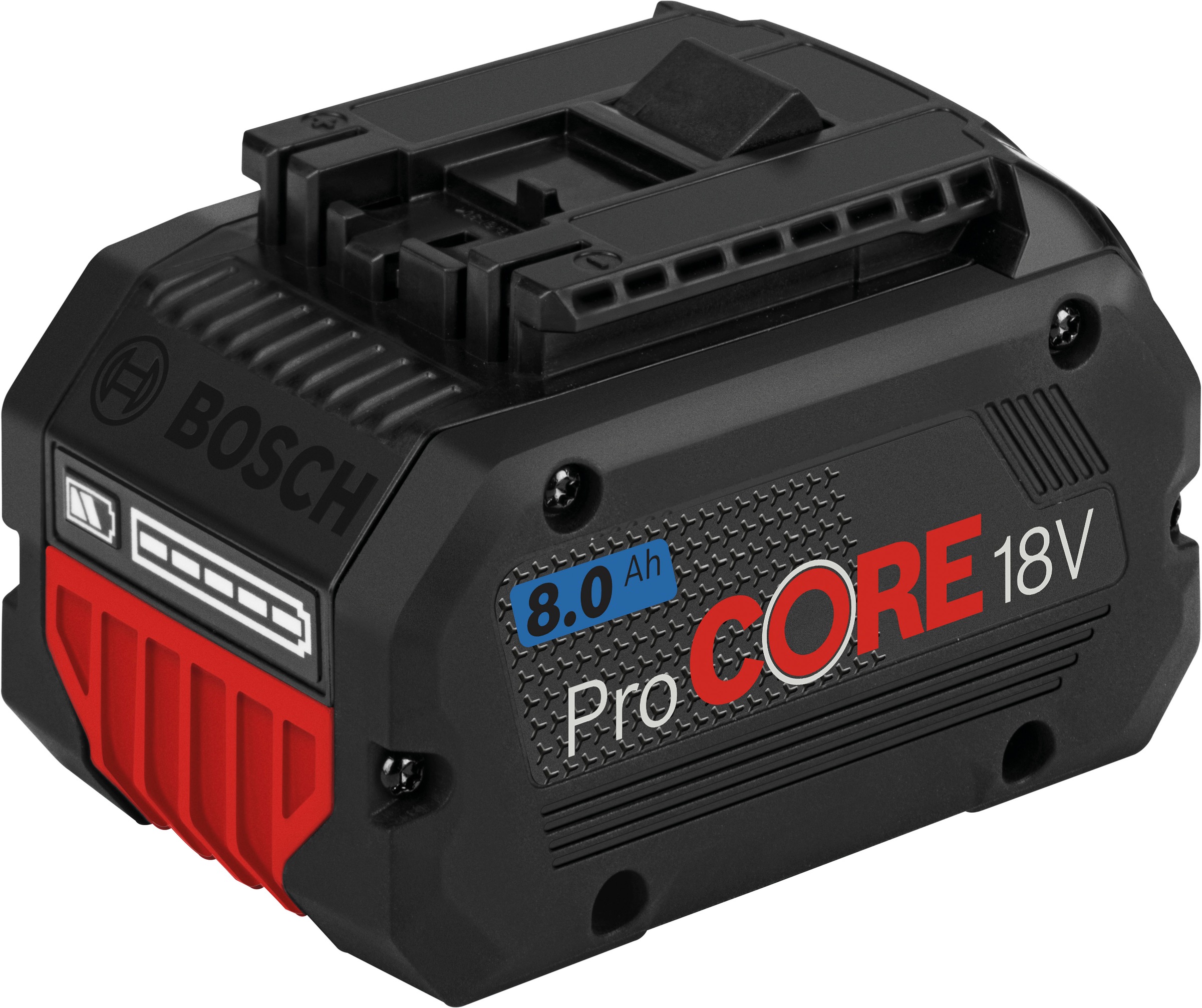 Bosch Professional Akkupacks »»ProCORE 18V (1 x 8,0Ah, C) UNI««, Hochleistungsakku für Leistung wie bei einem 2.000-Watt-Kabelgerät