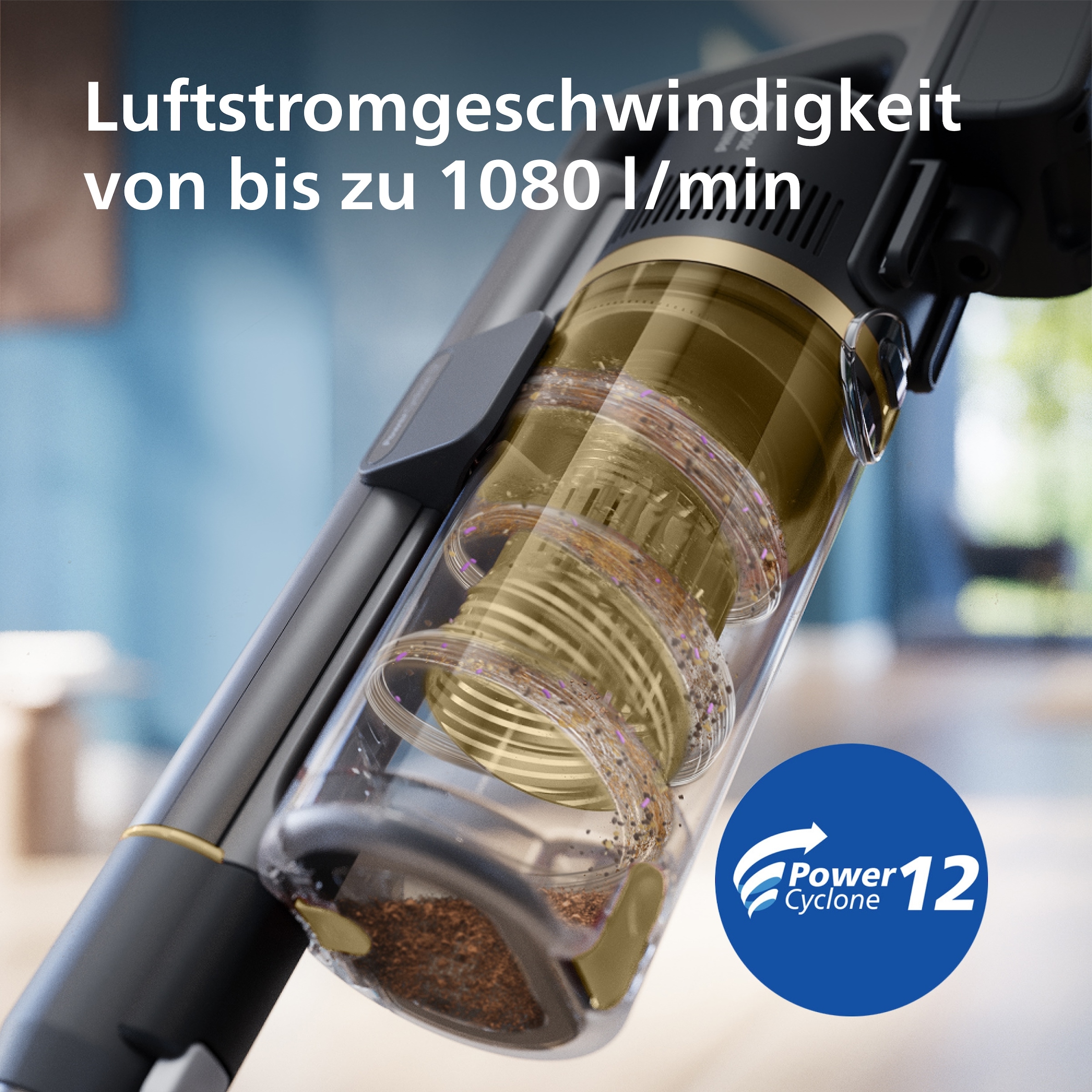 Philips Akku-Hand-und Stielstaubsauger »XC7067/01 7000 Series "Pet"«, mit bis zu 80 Minuten Laufzeit und Bodendüse mit Anti-Haarentwirrung