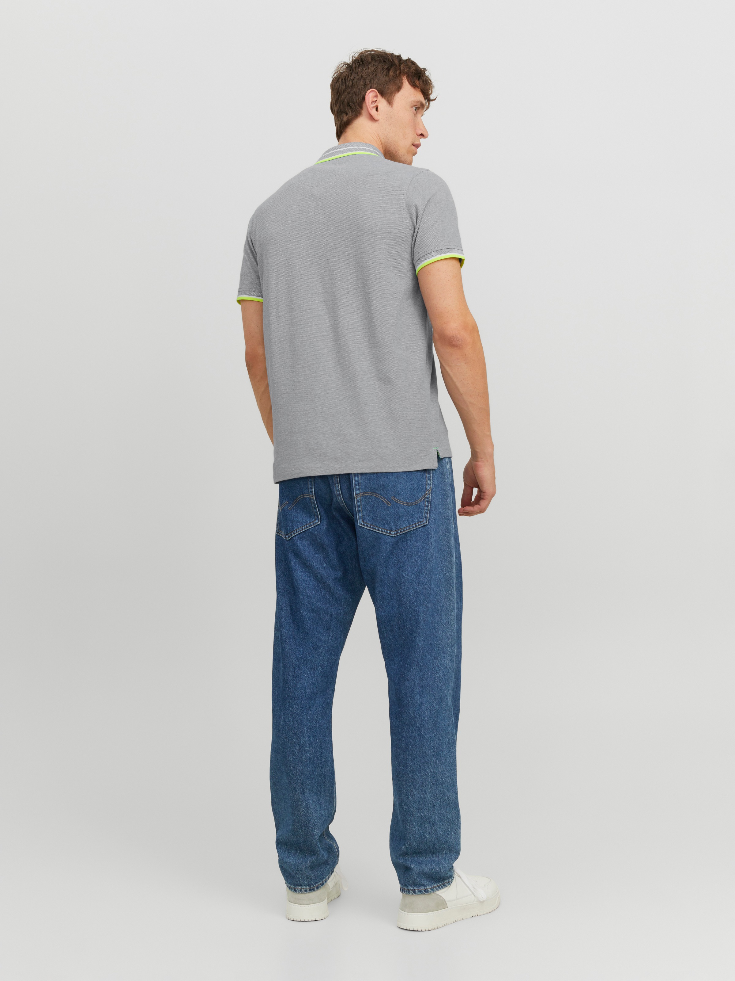 Jack & Jones Poloshirt »JJEPAULOS POLO SS NOOS«, mit Logo Stickerei