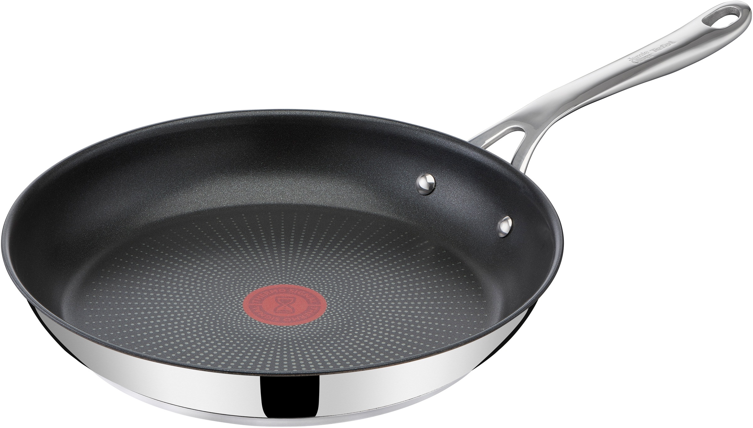 Tefal Bratpfanne »Jamie Oliver Cook's Direct«, Edelstahl, (1 tlg.), Induktion