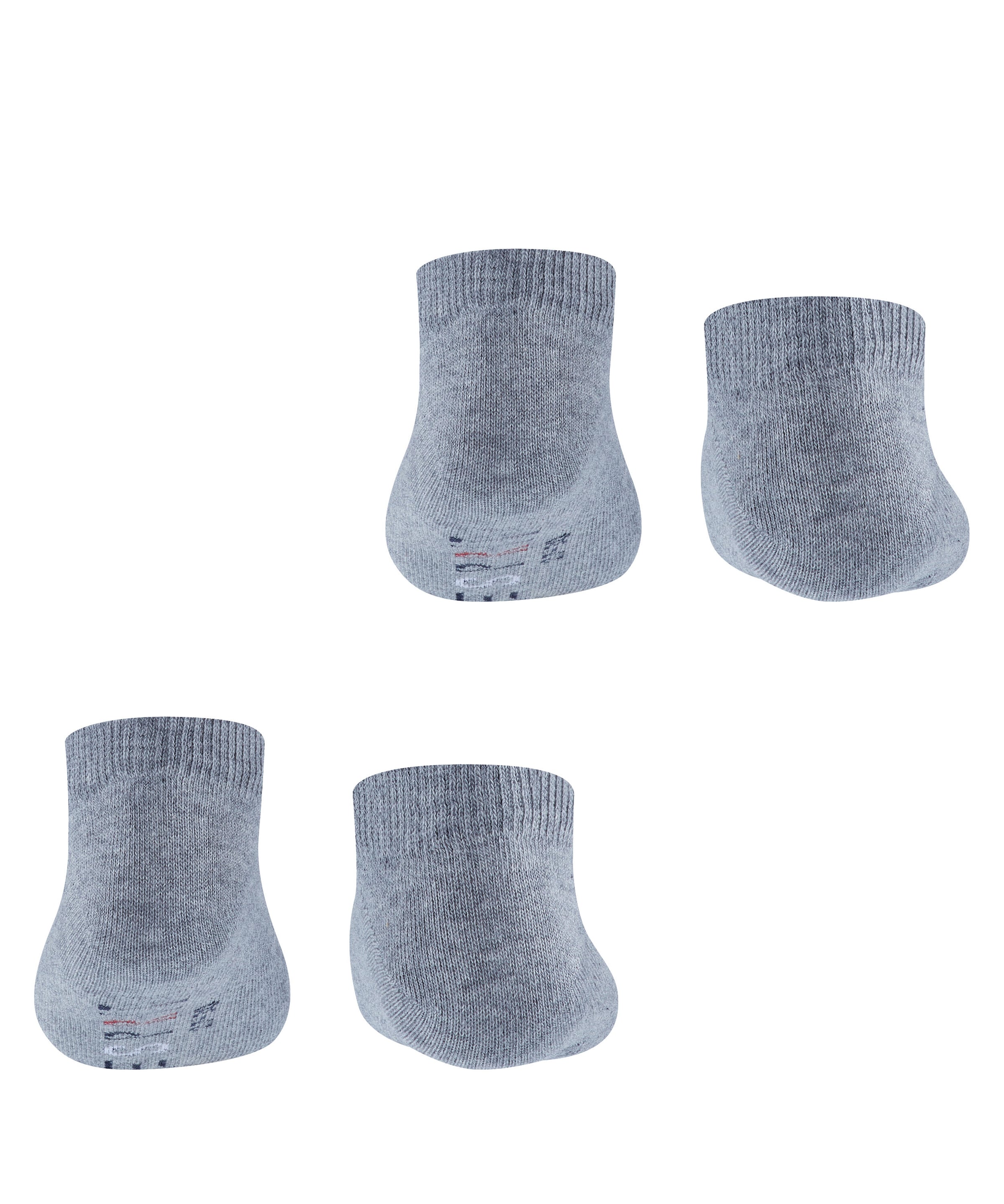 Esprit Sneakersocken »Foot Logo« 2 Paar,  verstärkt, knöchelfrei, Cotton-Mix