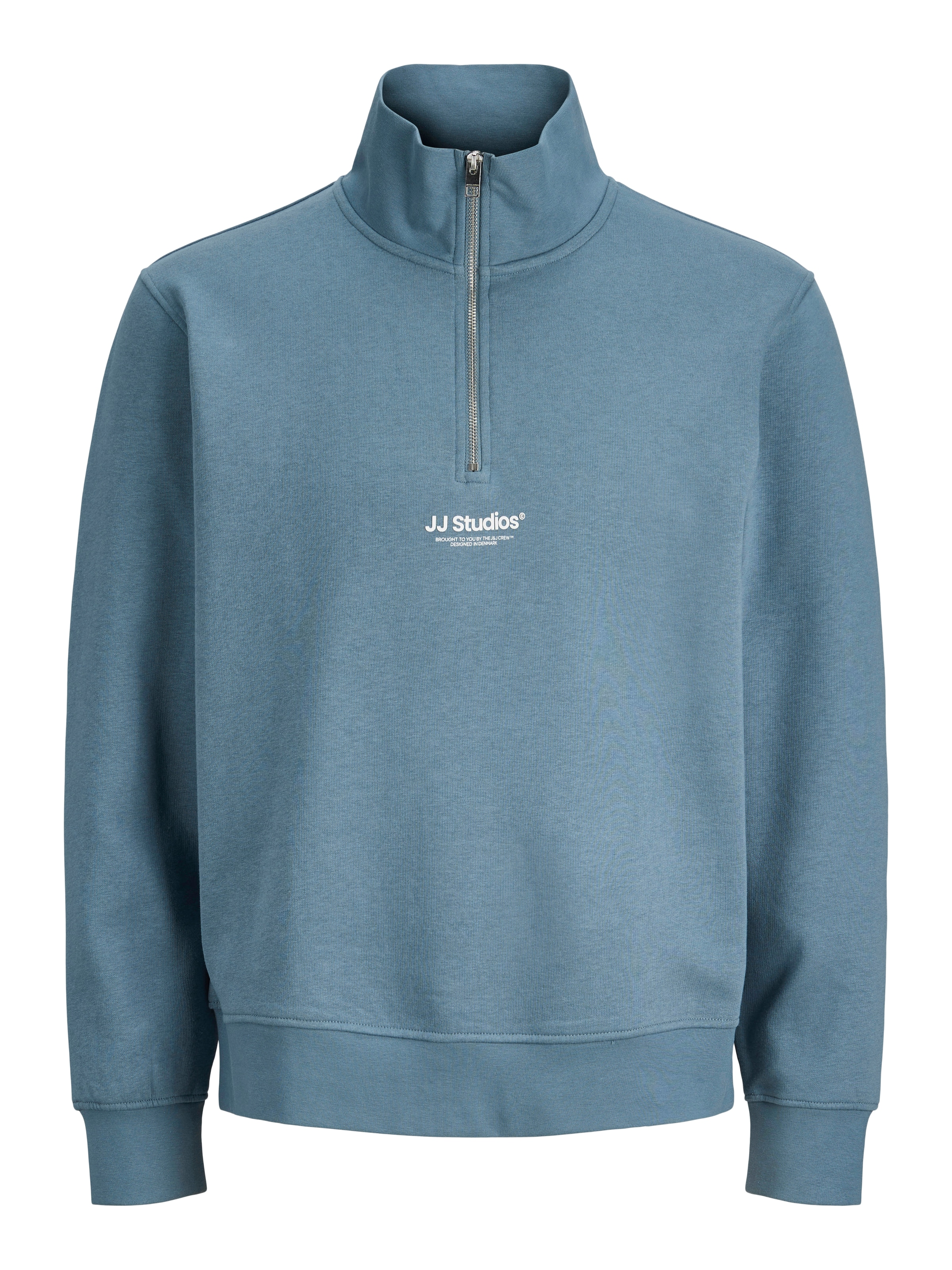 Jack & Jones Sweatshirt »JJESOHO SWEAT QUARTER ZIP HN NOOS«, Baumwollmischung, relaxed fit
