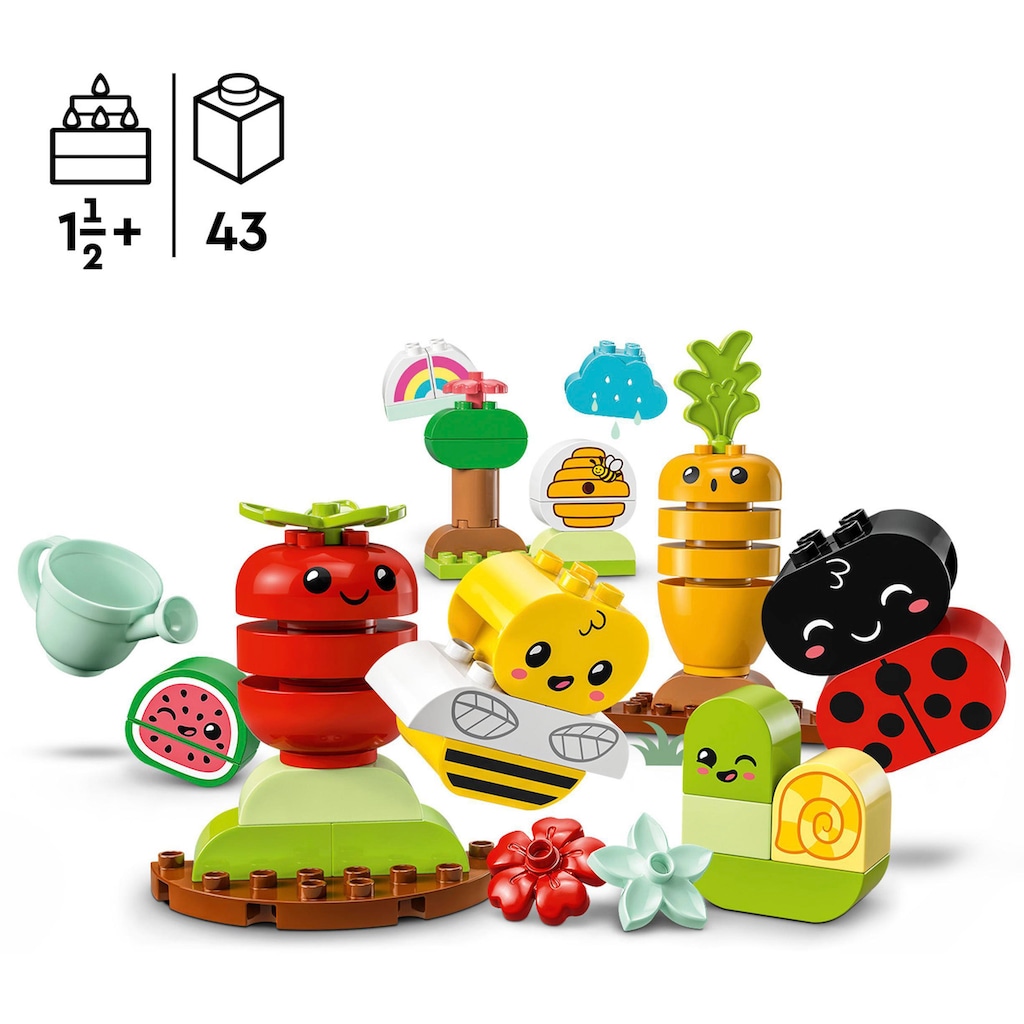 LEGO® Konstruktionsspielsteine »Biogarten (10984), LEGO® DUPLO My First«, (43 St.)