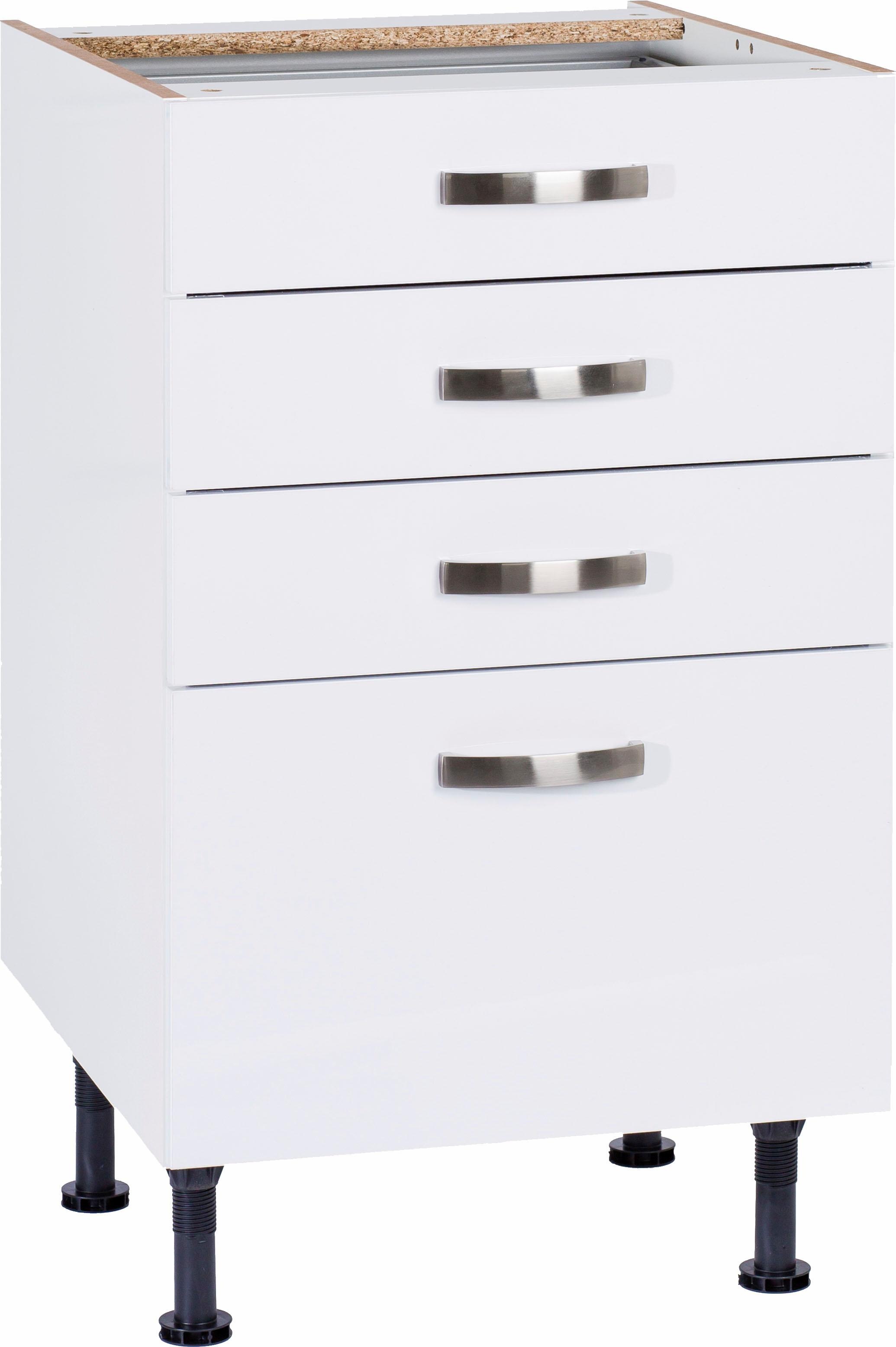 KOCHSTATION Unterschrank »KS-Cara«, Breite 50 cm, mit Vollauszügen und Soft-Close-Funktion
