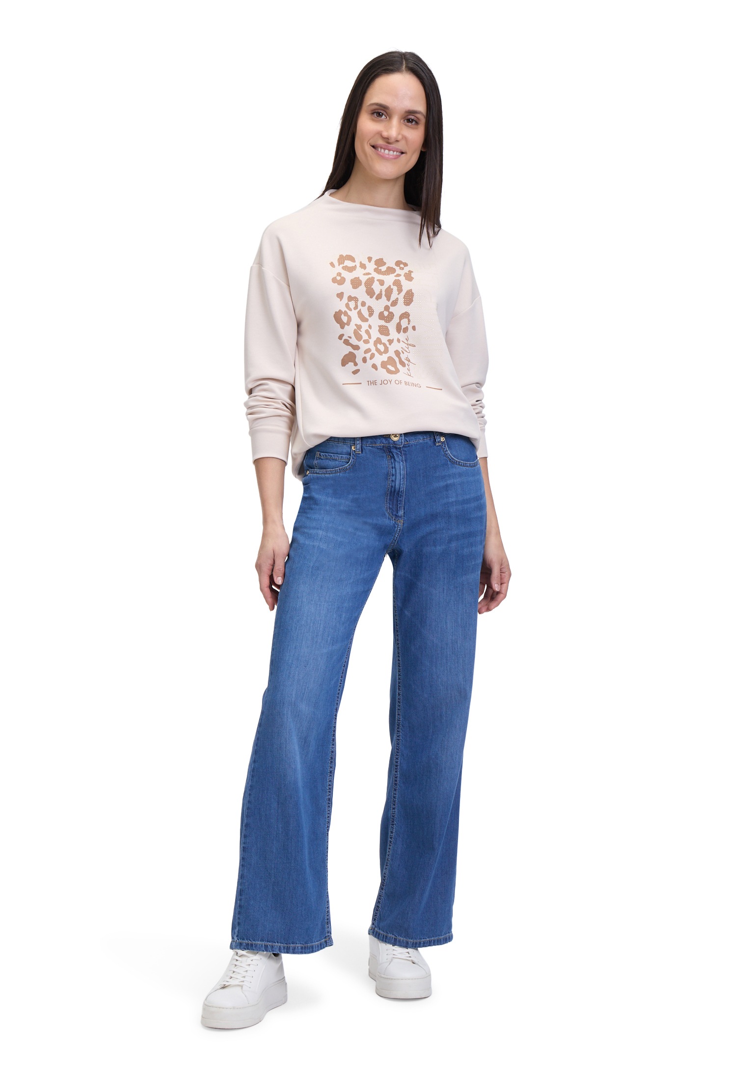Betty Barclay Sweatshirt »Sweatshirt mit Stehkragen«