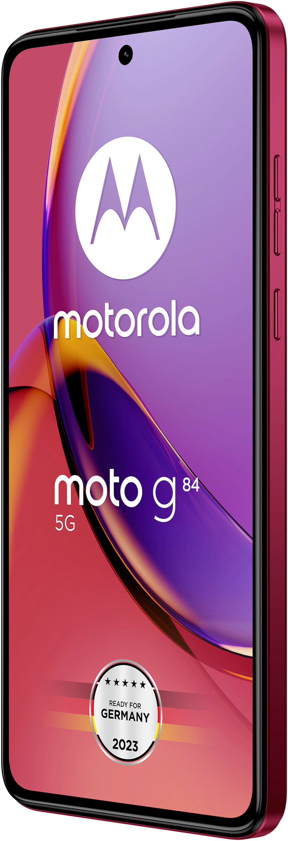 Motorola Smartphone »moto g84 5G«, Viva Magenta, 256 GB Speicherplatz