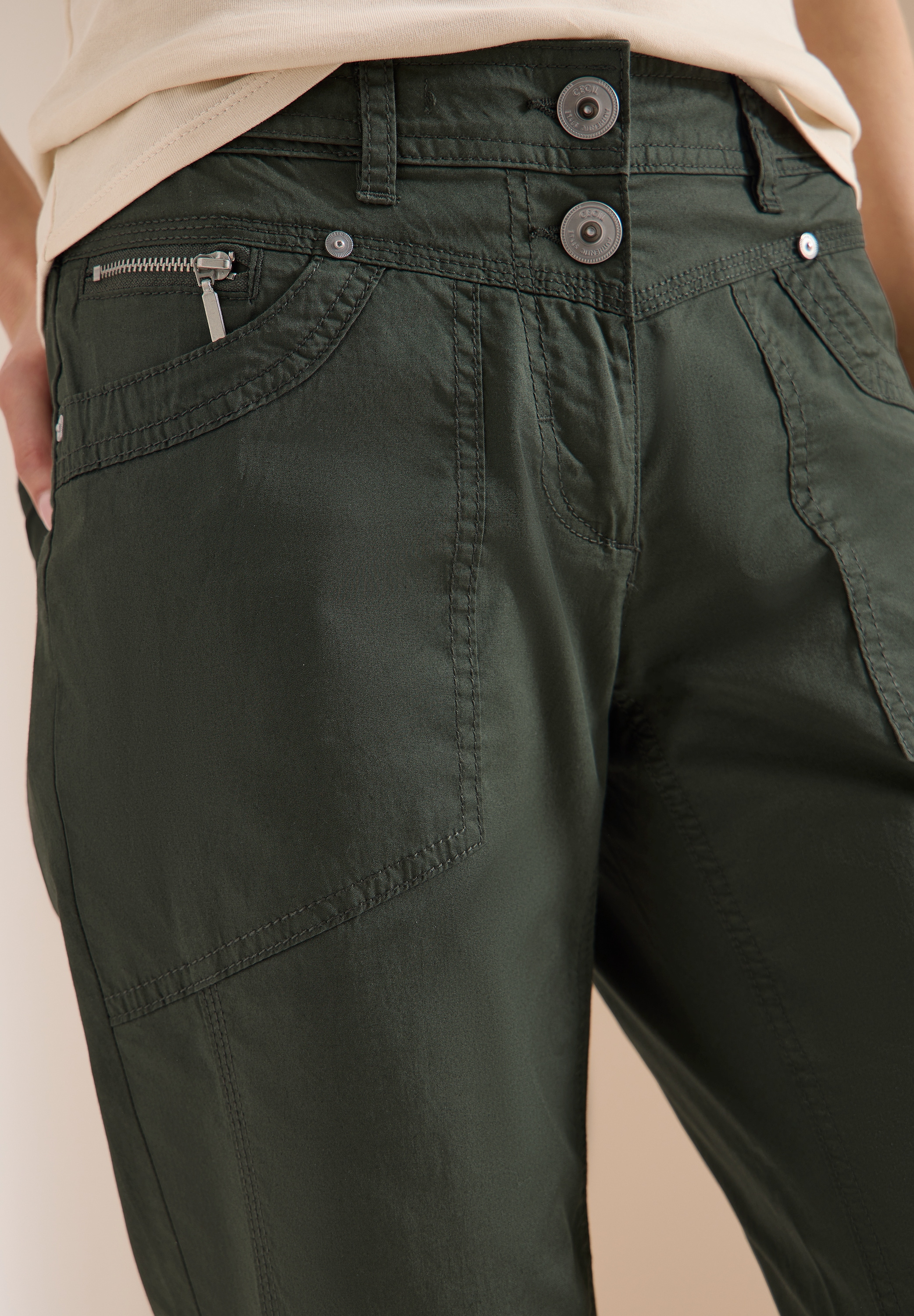Cecil 3/4-Hose »Style YorkStyle NewYork«  im Five-Pocket Style