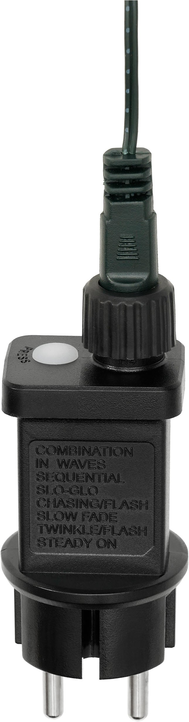 OTTO home LED-Lichterkette »in 3/6/12/18 u. 24 m Länge, Outdoor Indoor, Lichtfunktionen, Garten« warmweiß, 8 Modi, 6/18h Timer, schwarz o. weiß, außen, innen