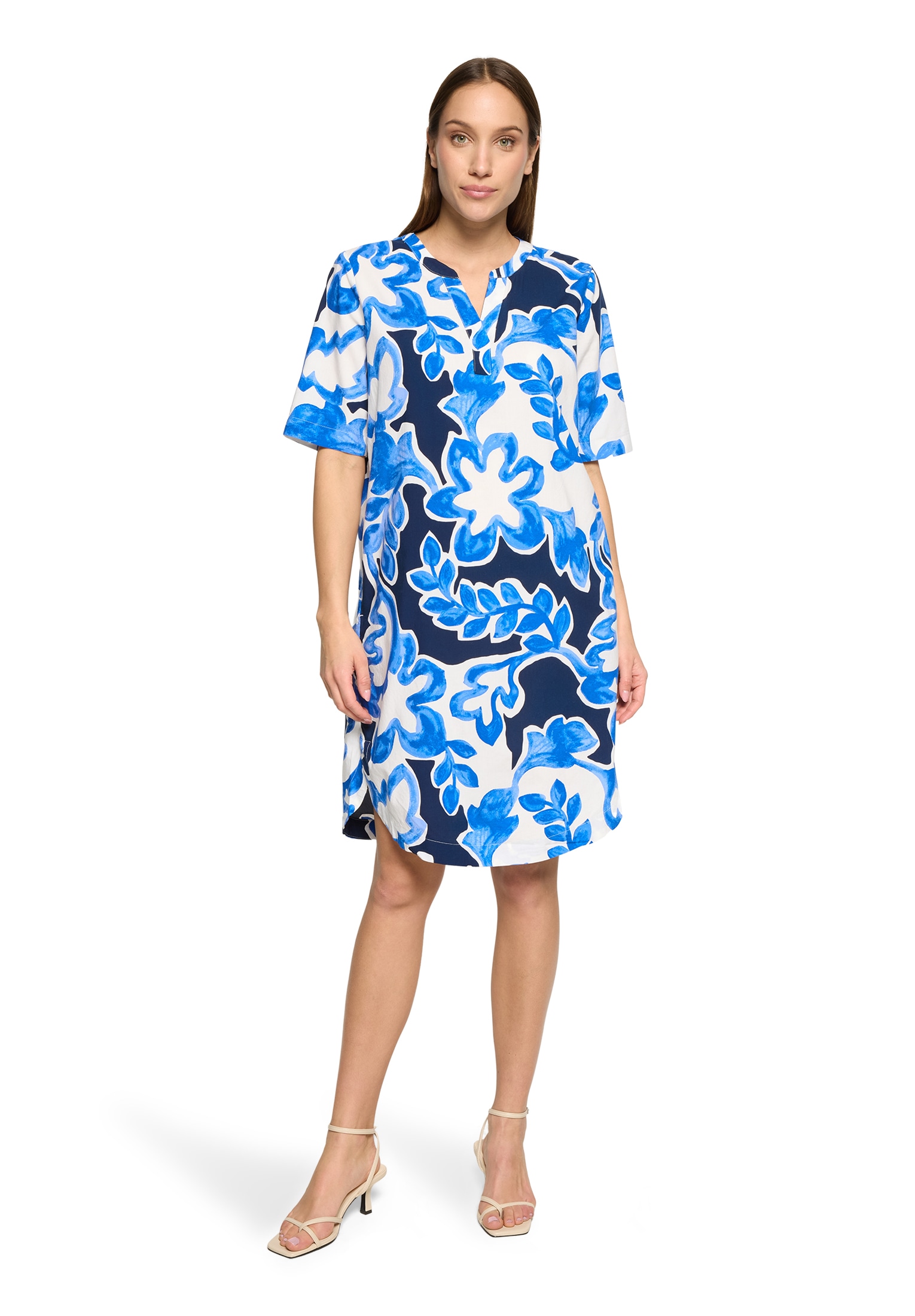 Betty&Co Hemdblusenkleid »Hemdblusenkleid mit Print«