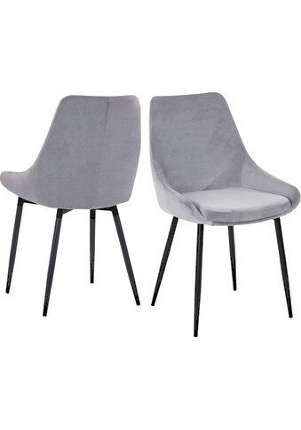 INOSIGN Stuhl »Niam«, (Set), 2 St., Velvet, in modernem Design kaufen