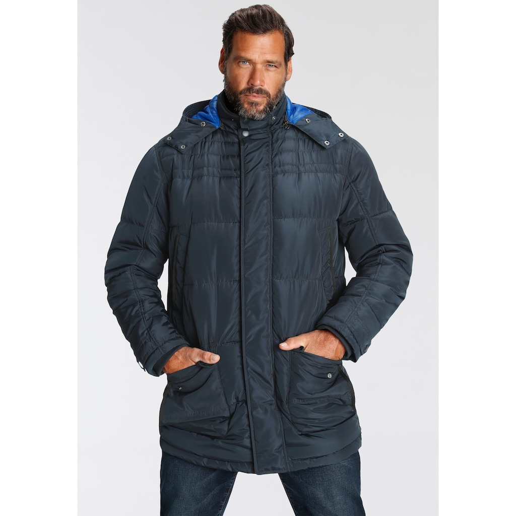 Man's World Winterjacke, mit Kapuze