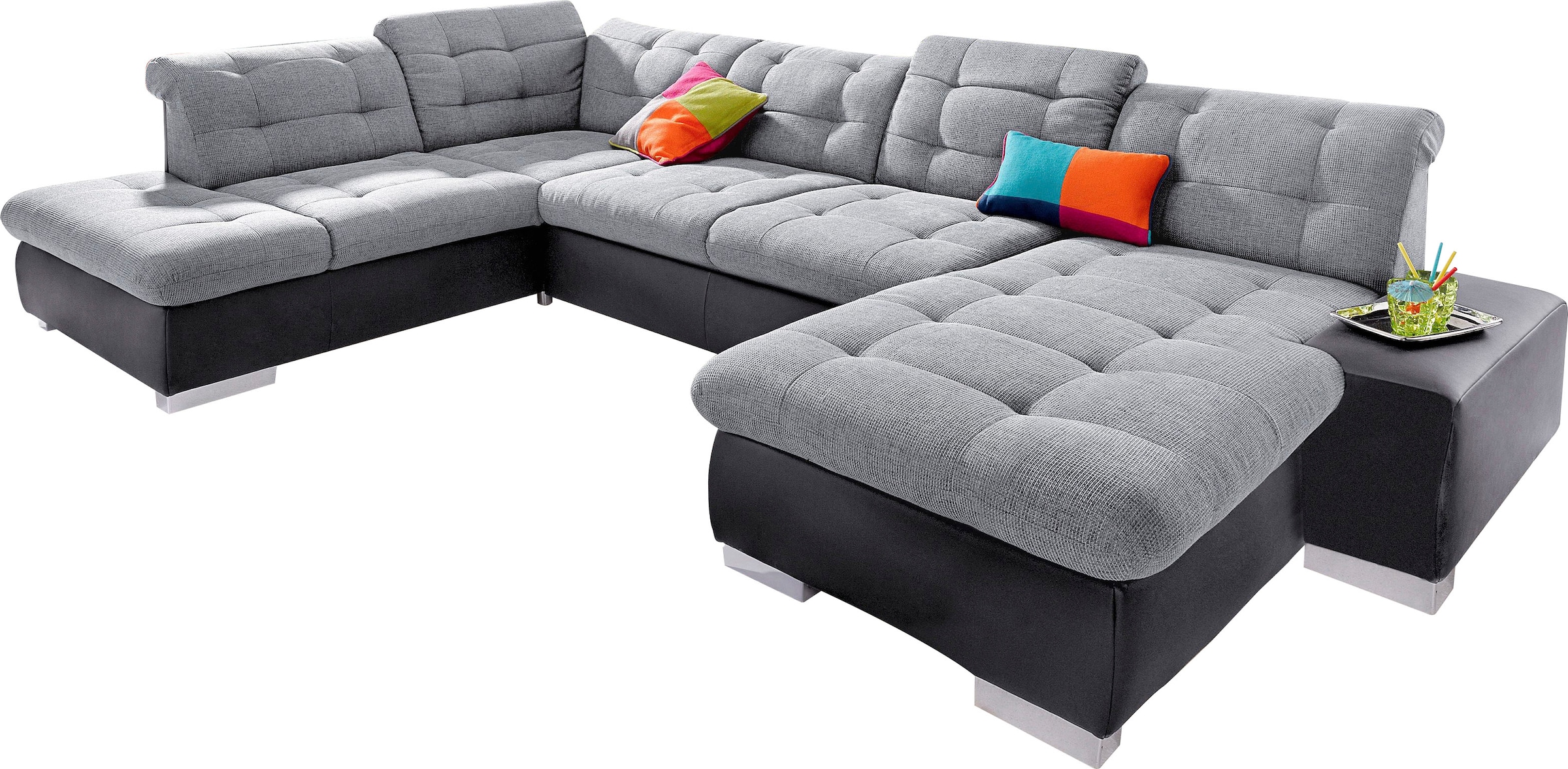 sit&more Wohnlandschaft »Palomino U-Form« wahlweise in XL oder XXL