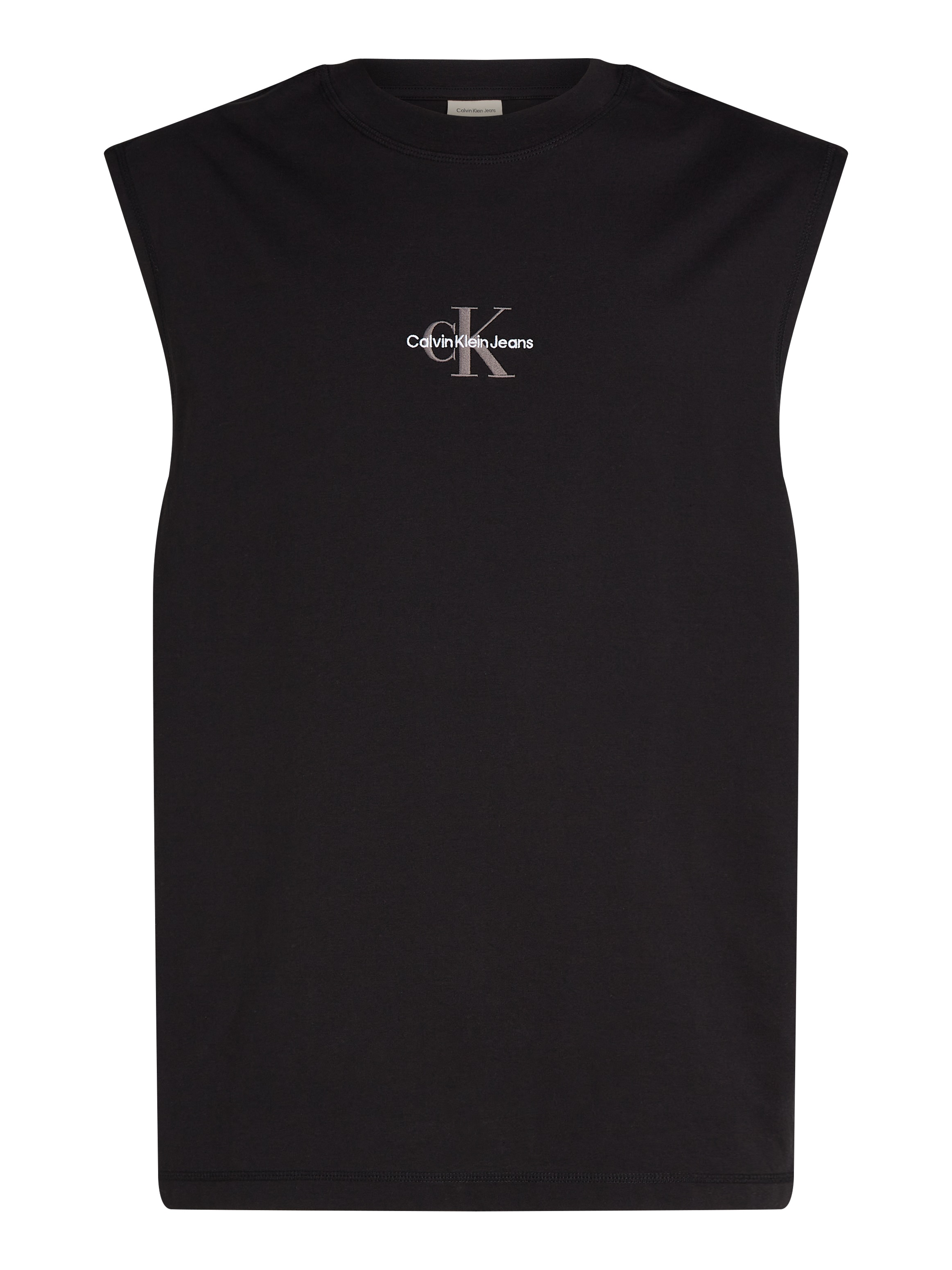 Calvin Klein Jeans Rundhalsshirt »MONOLOGO SLEEVELESS TEE«, mit Logostickerei