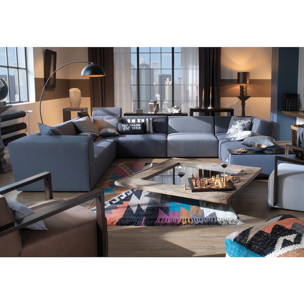 TOM TAILOR HOME Hocker »ELEMENTS«, als Einzelhocker oder Sofaelement einsetzbar