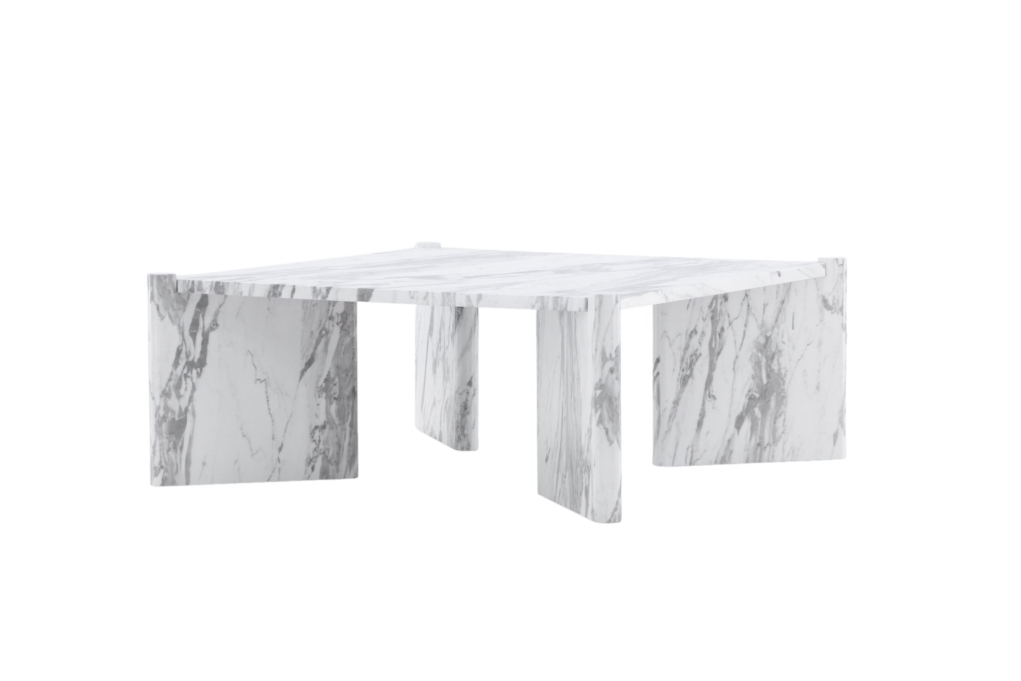 Venture Home Couchtisch »Rogaland, quadratischer Couchtisch, modern & elegant, 100 × 100 cm« Sofatisch, MDF, quadratisch, niedrig, geräumig, raffiniert