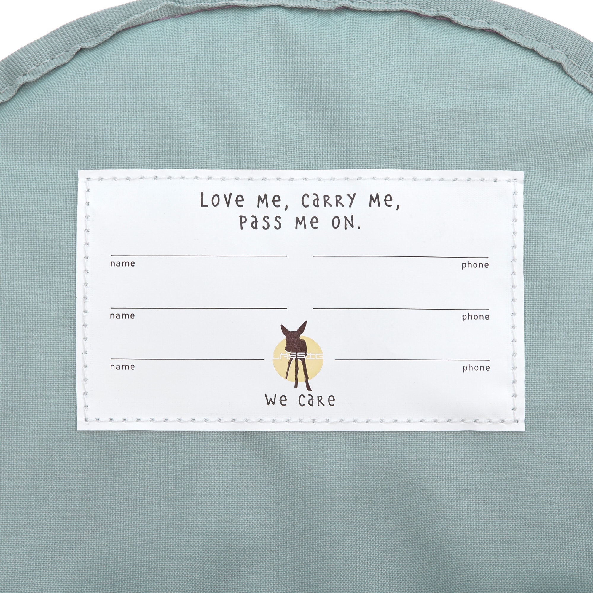 LÄSSIG Kinderrucksack »About Friends, Bunny«, PETA-approved vegan