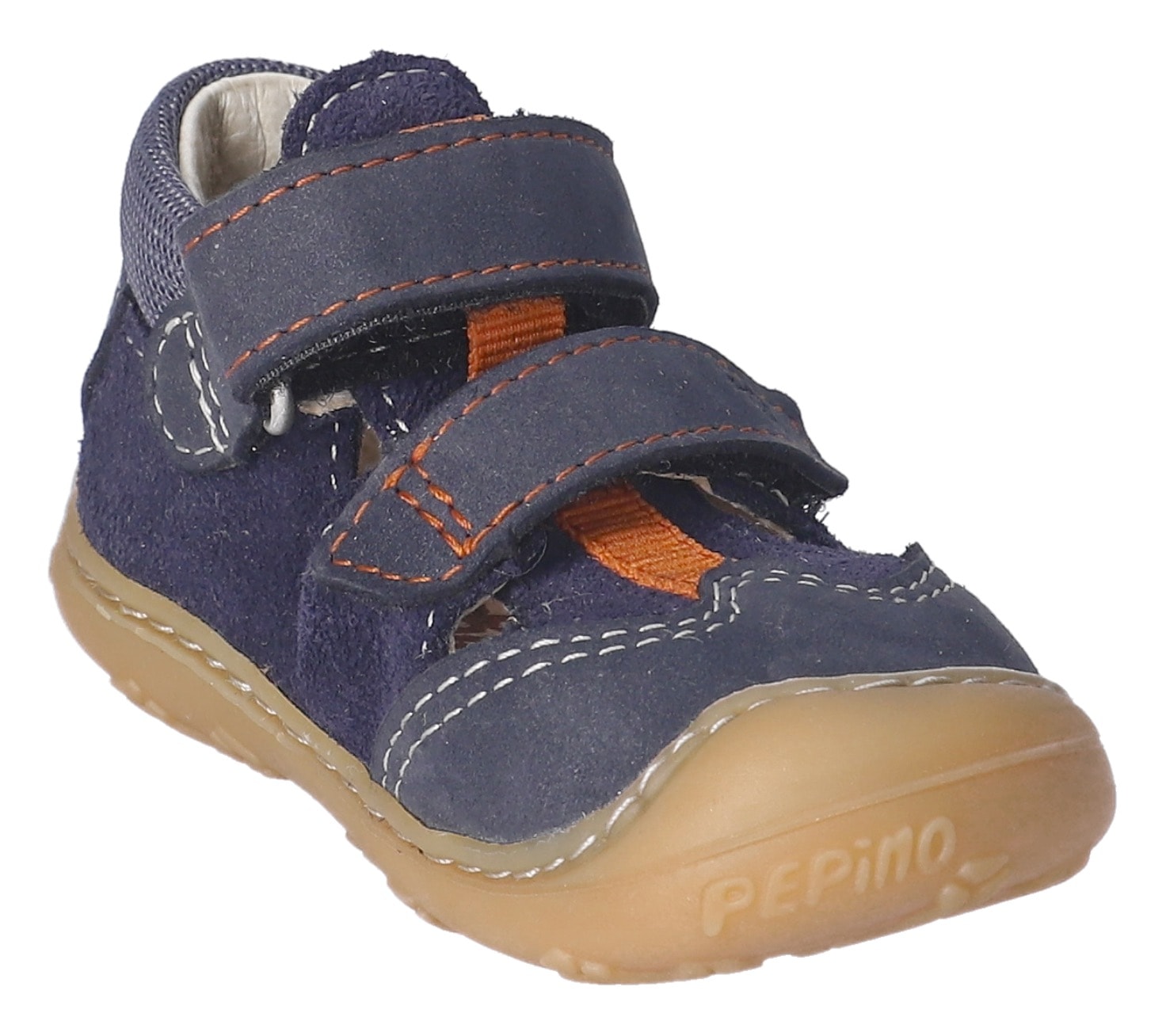 PEPINO by RICOSTA Lauflernschuh »Ebi WMS: weit«, Klettschuh, Babyschuh, Lederinnensohle, Größenschablone zum Download