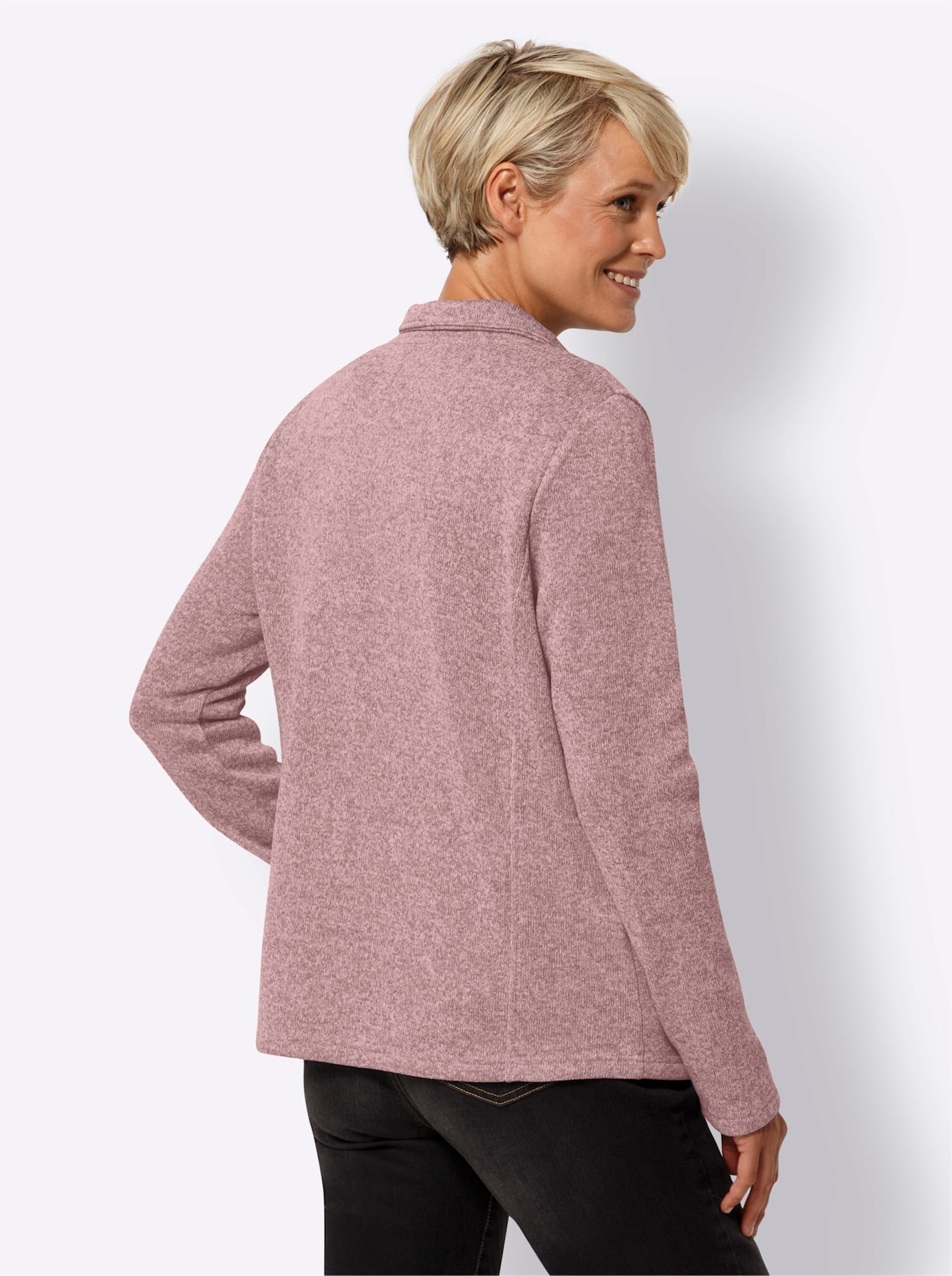 Strickfleecejacke