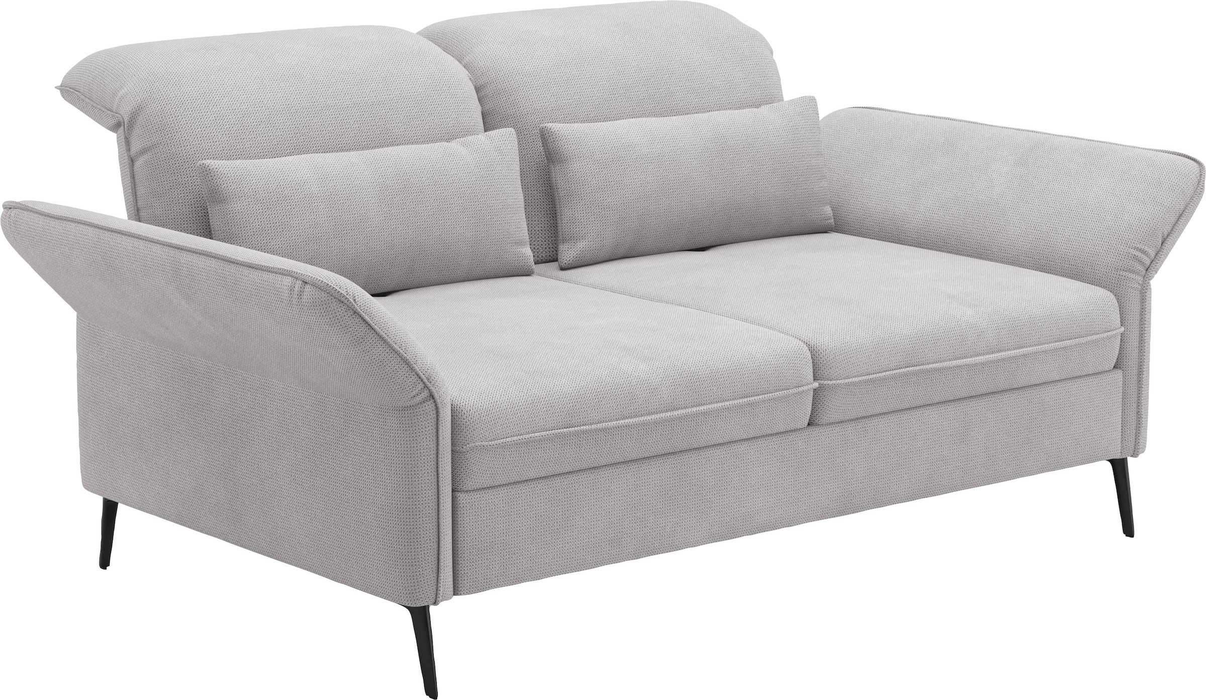 sit&more 2,5-Sitzer »Emely, inkl. Sitztiefenverstellung«, wahlweise mit Bettfunktion, Kopf- & Armteilverstellung