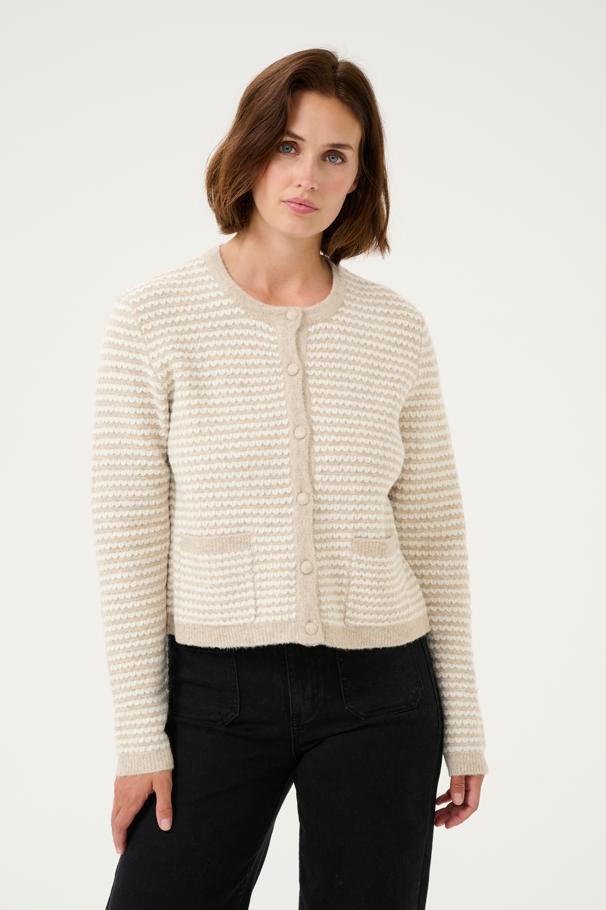 KAFFE Strickjacke »Strickjacke KAellery«