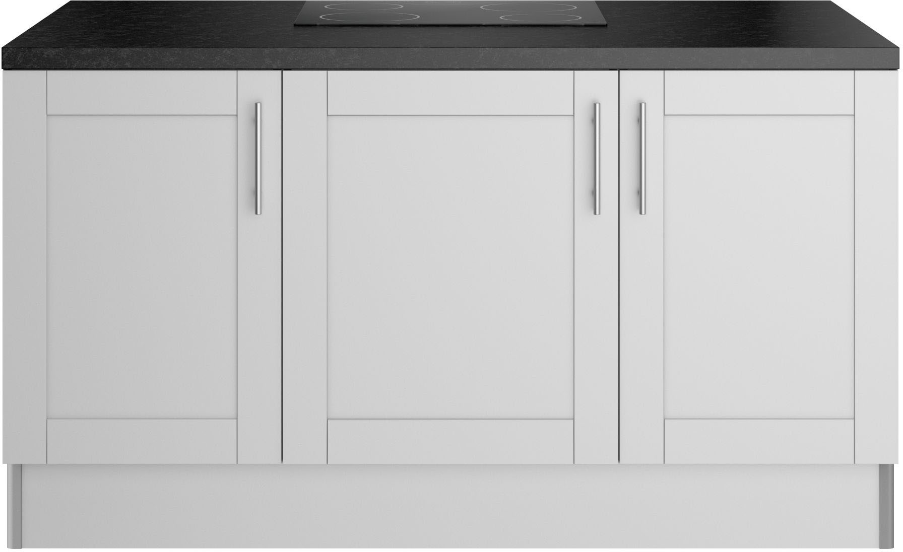 KOCHSTATION Kochinsel »KS-Ahus«, Kücheninsel, Breite 160 cm, wahlw. mit E-Gerät, Soft Close Funktion