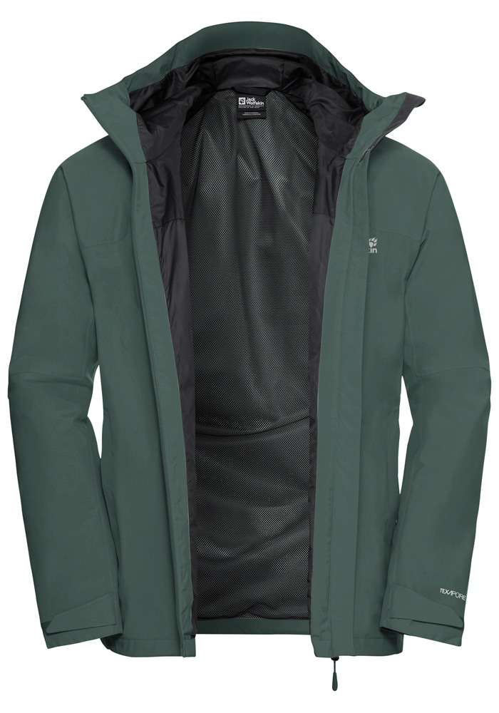 Jack Wolfskin Funktionsjacke »TEMPEST 2L JKT M« mit Kapuze
