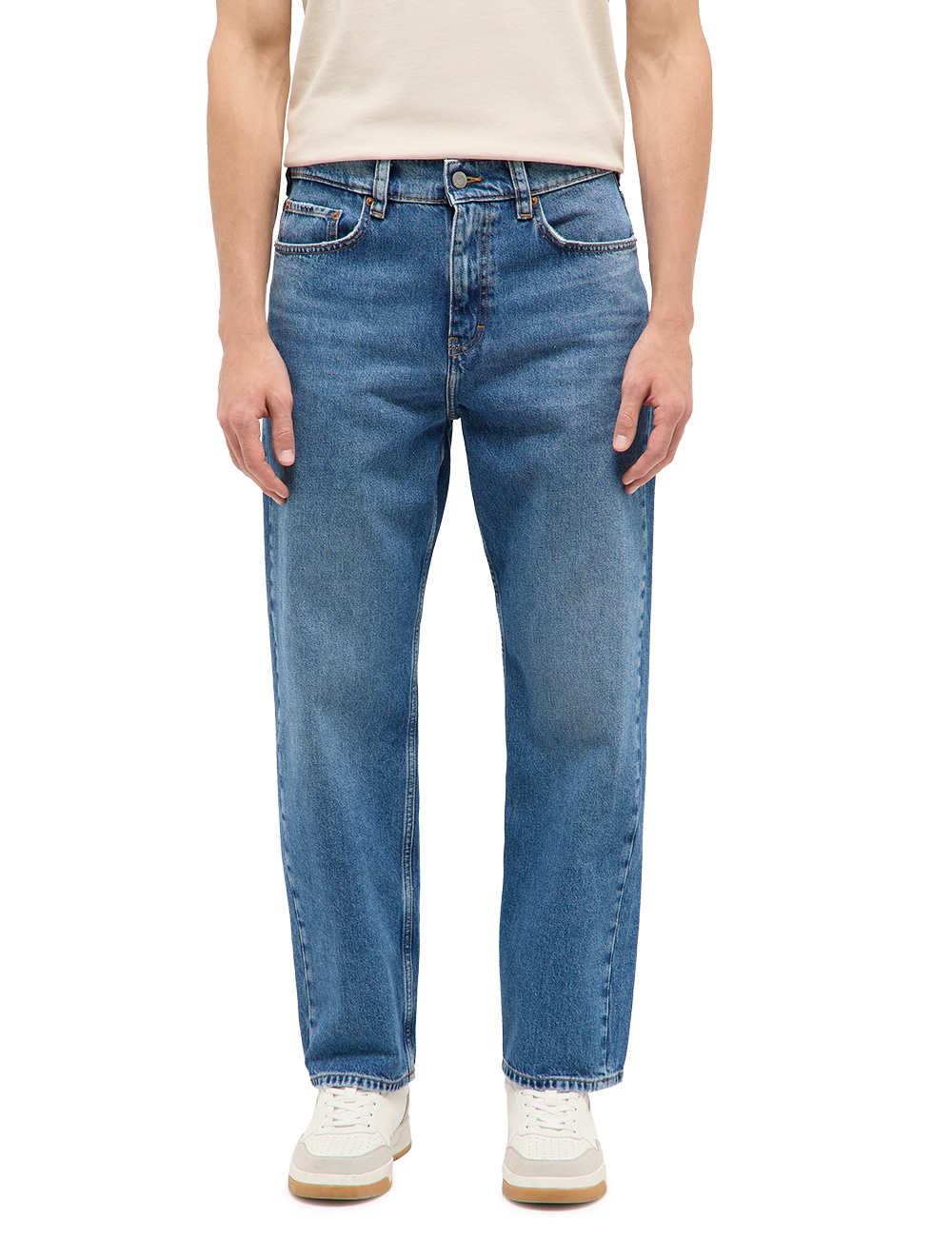 MUSTANG Straight-Jeans »Herren Style Jeff Relaxed Straight«