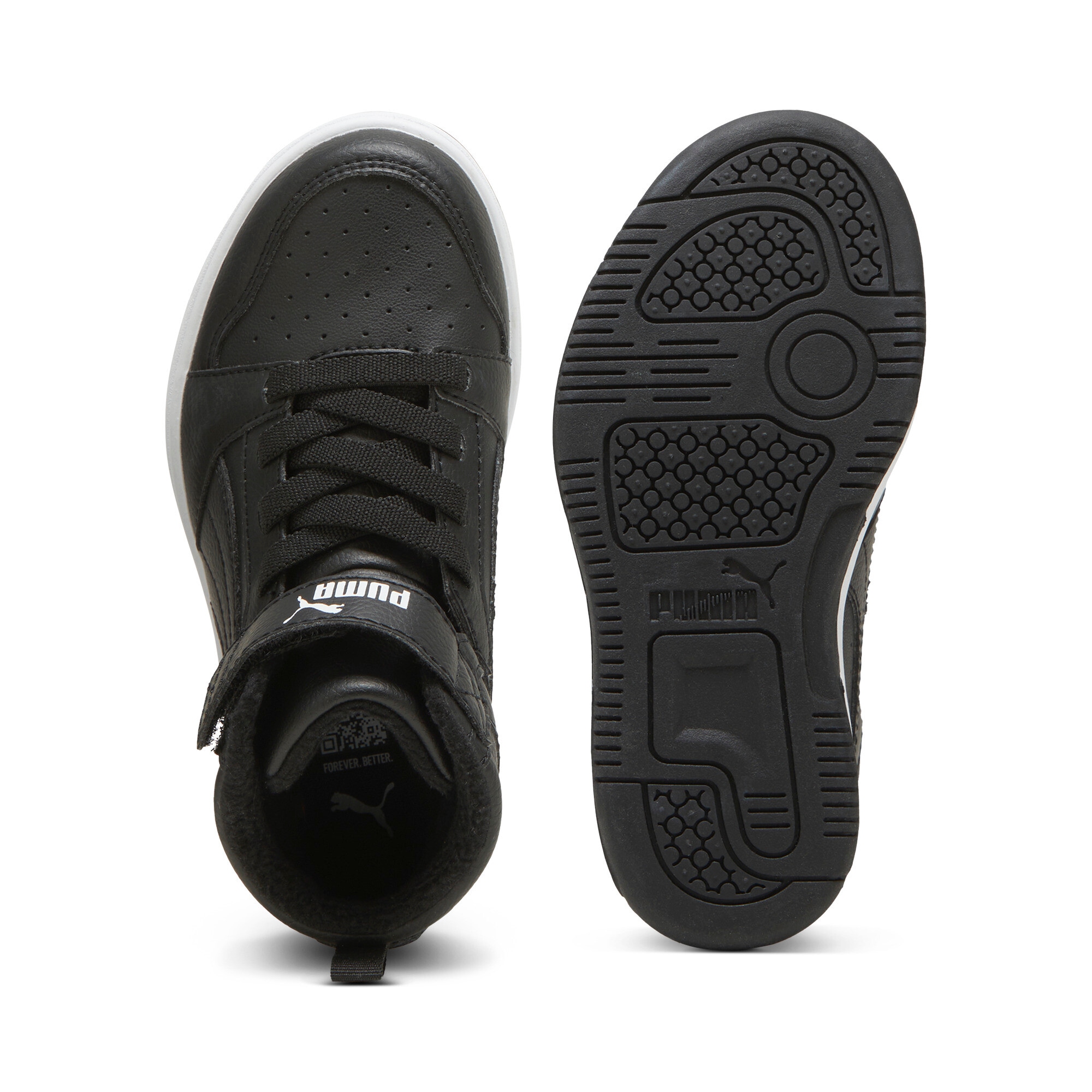 PUMA Winterboots »REBOUND V6 MID WTR AC+ PS«, Winterschuhe, Sneakerboots, gefüttert