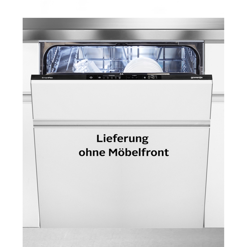 GORENJE vollintegrierbarer Geschirrspüler »GV631E60«, GV631E60, 13 Maßgedecke