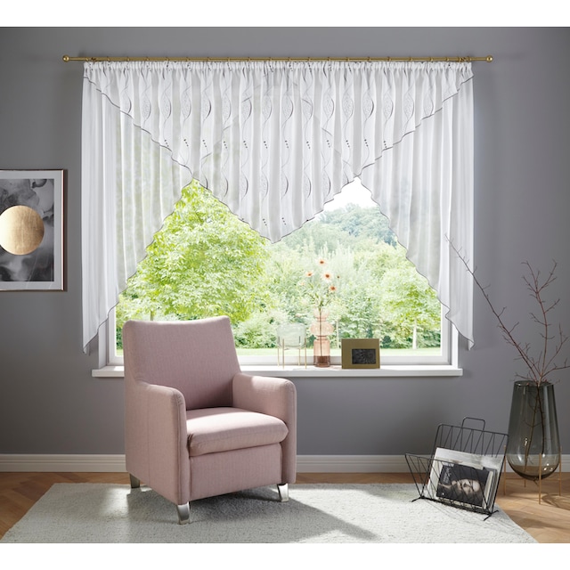 my home Kuvertstore »Bea«, (1 St.), Transparent, Voile, Polyester online  bei OTTO